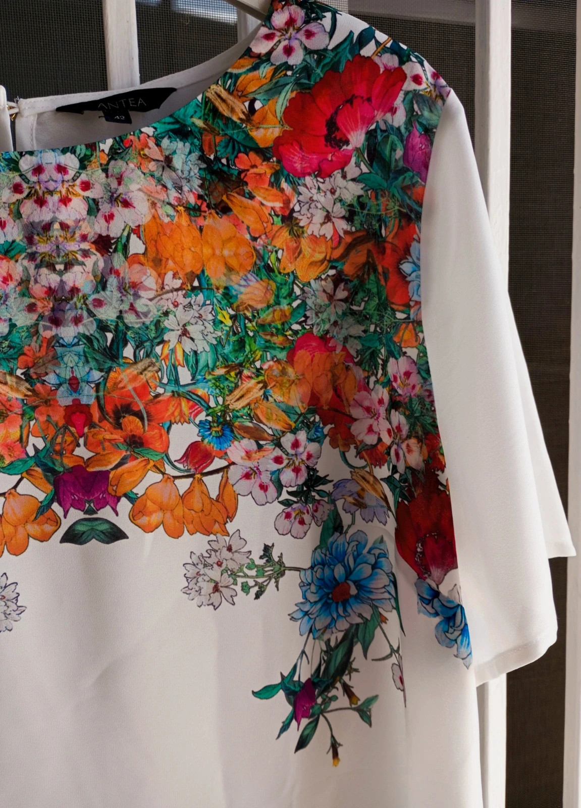 Blusa ANTEA Estampado Floral Vibrante - Talla 42 🌸 – Antea – taille XL / 42 / 14 3
