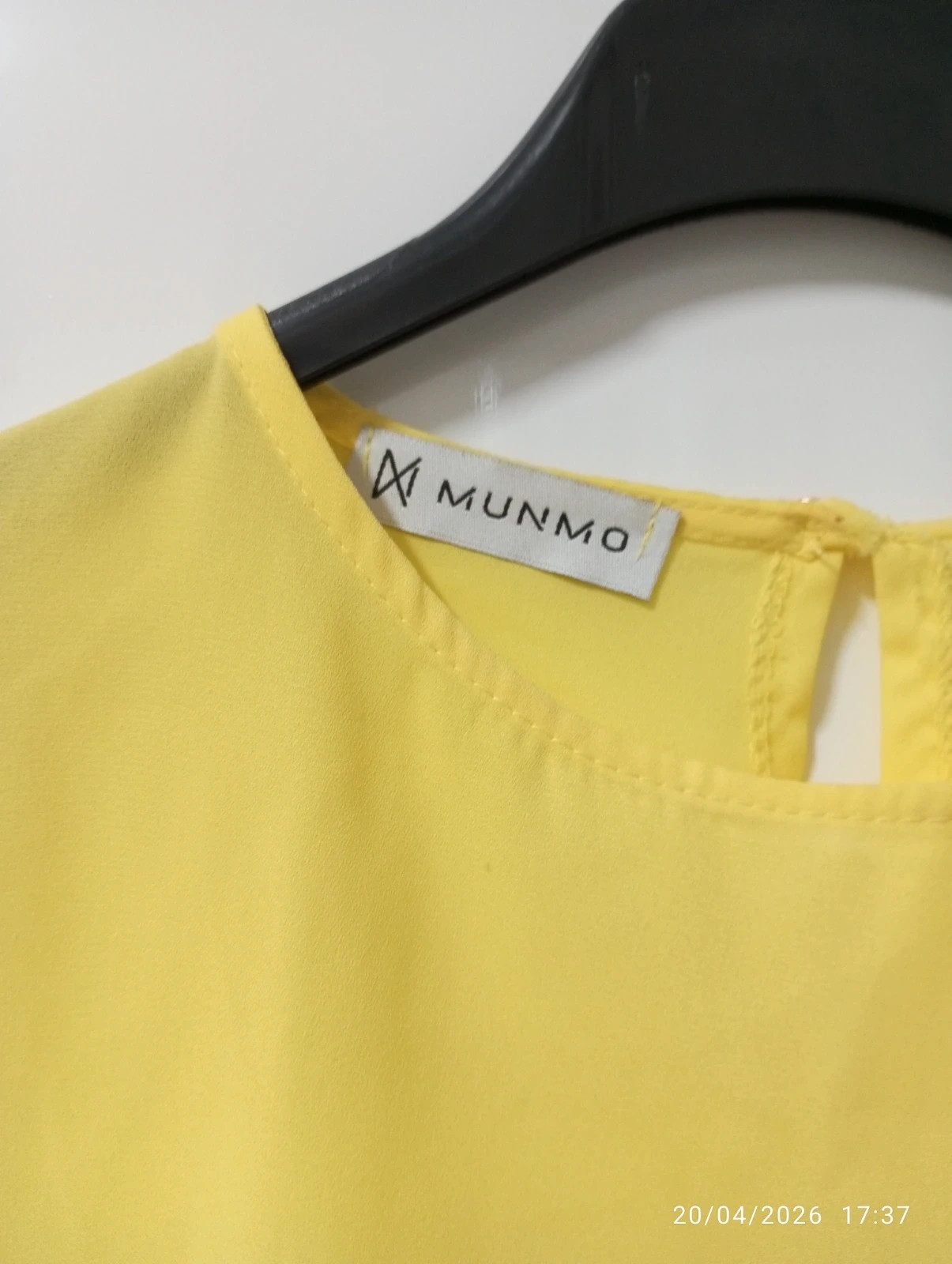 Blusa Invitada Evento - Amarillo Lima - Munmo L – Munmo – taille L / 40 / 12 3
