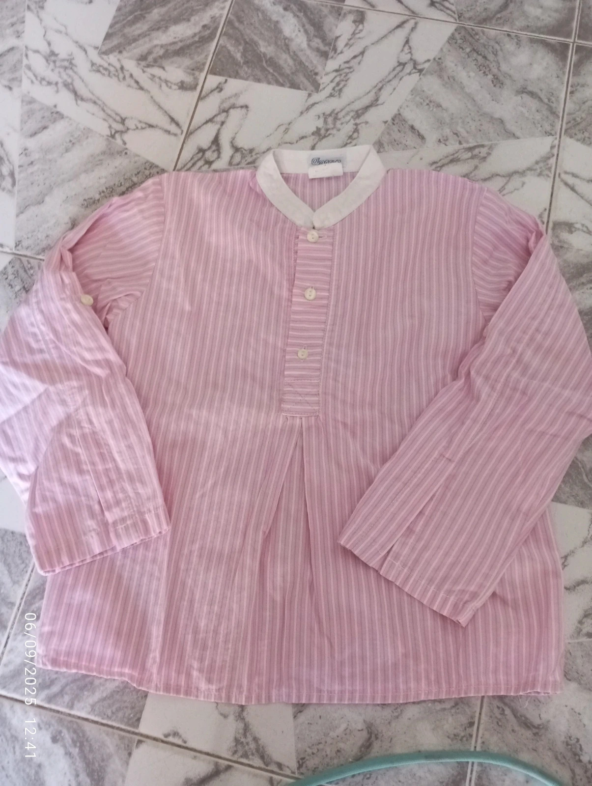 Camisa Ancar rayas rosas y blancas - Talla 4 años – Ancar – taille 4 ans / 104 cm