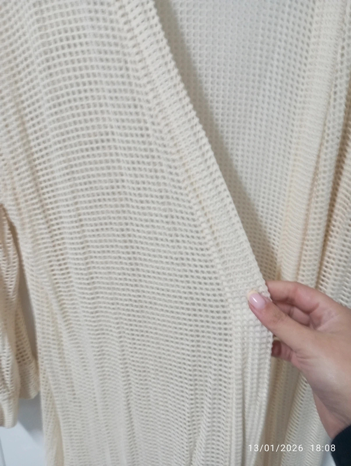 Cárdigan crochet – Italy Moda – taille L / 40 / 12 2