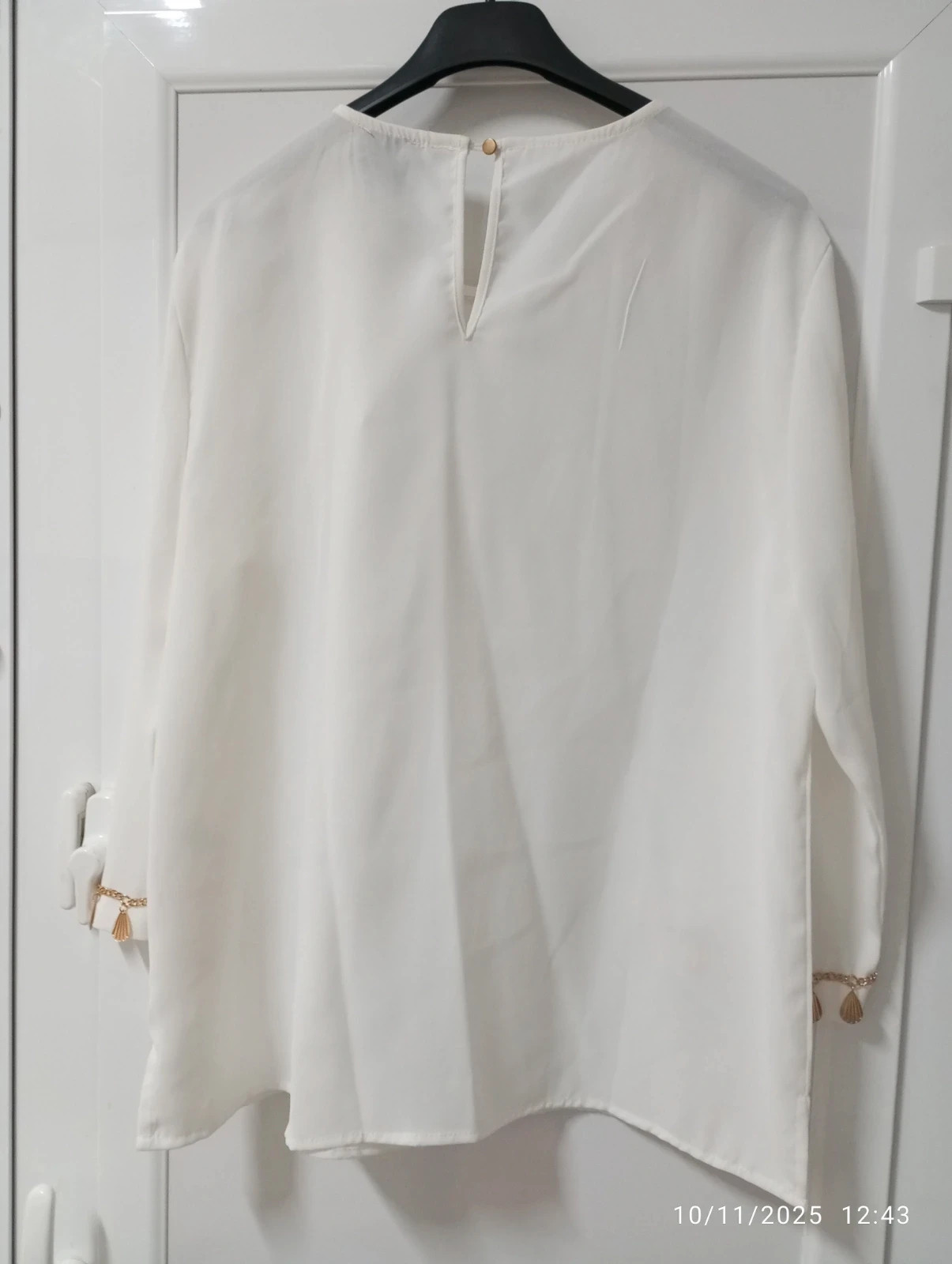 Blusa Joya Blanca Nueva con Etiqueta – Love M – taille Autre 2