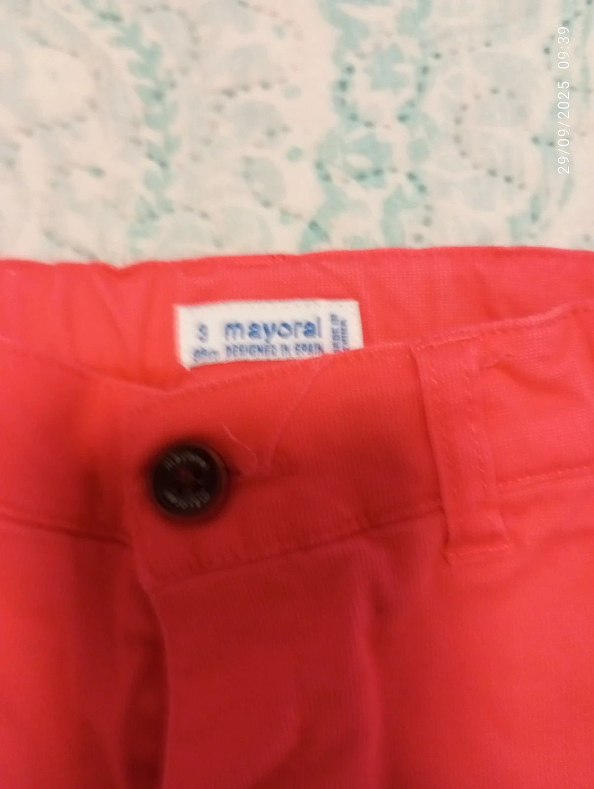Pantalón corto Mayoral Coral Talla 3 – Mayoral – taille 3 ans / 98 cm 2