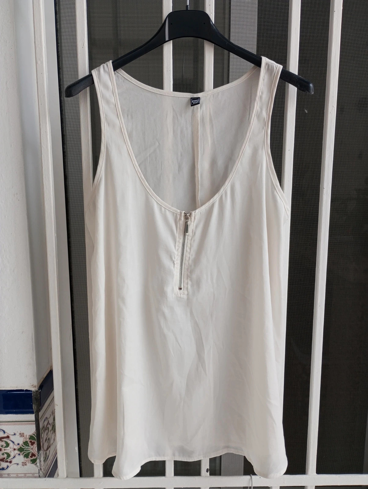 Top Pimkie blanco roto Talla S – Pimkie – taille S / 36 / 8