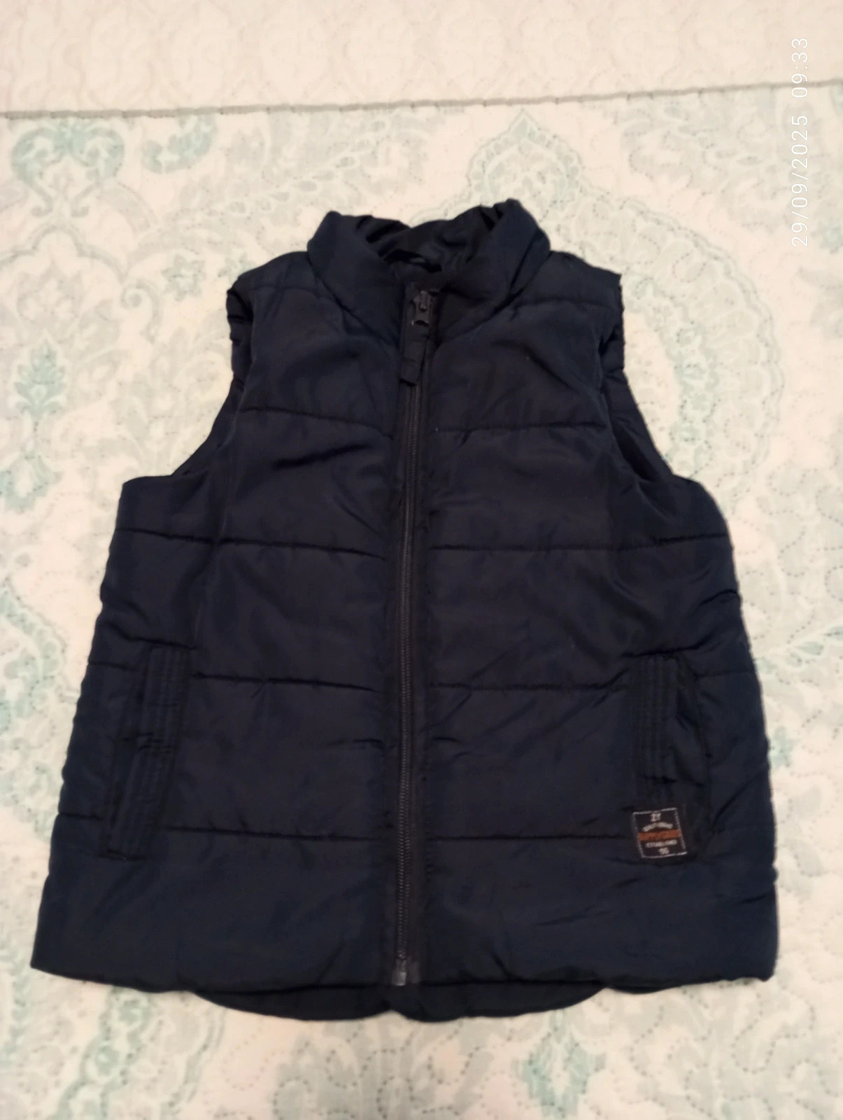 Chaleco acolchado ZY Boys - Azul Marino - Talla 3/4 años