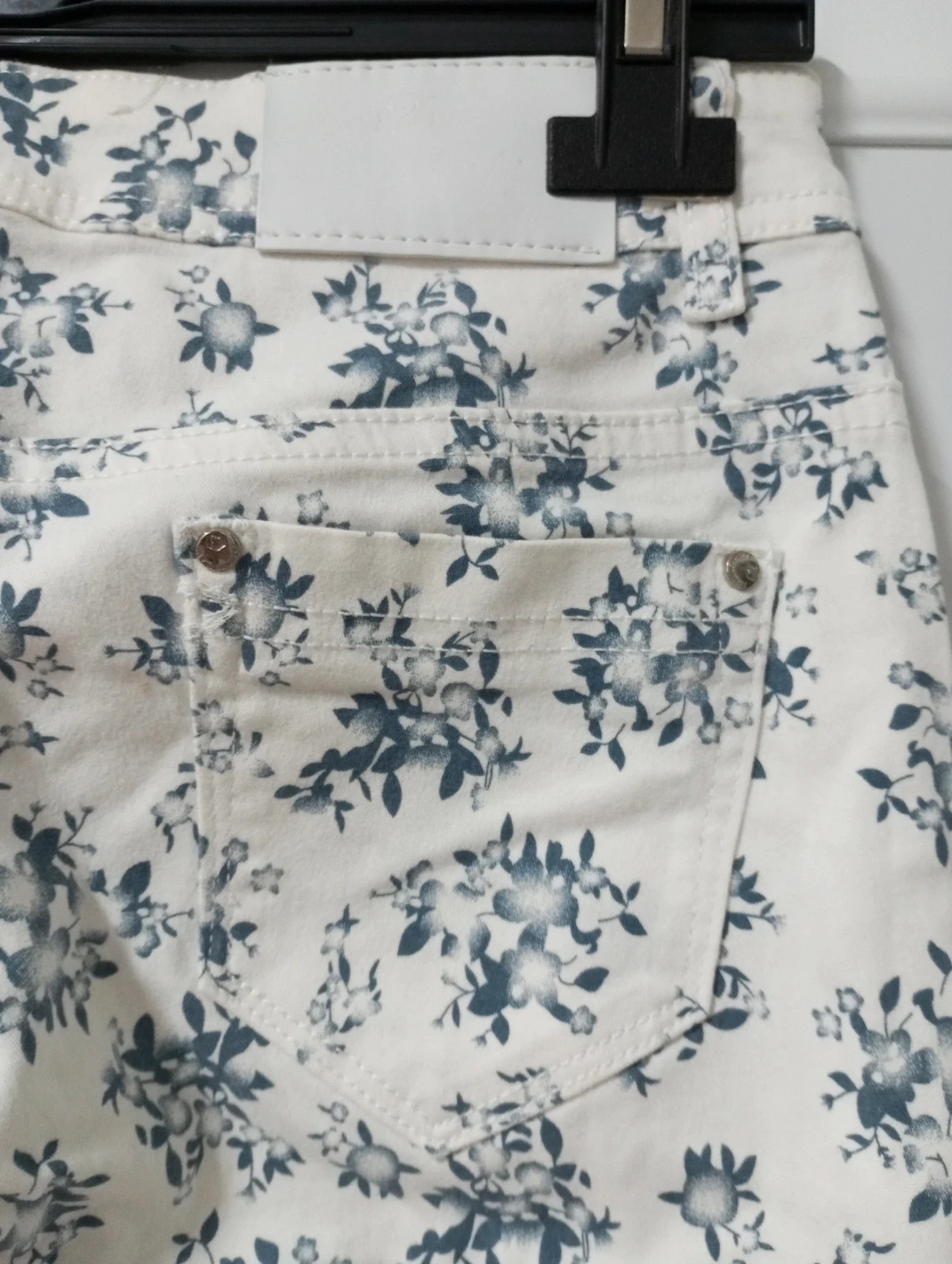 Jeans Florales X&D – X&D – taille M / 38 / 10 3