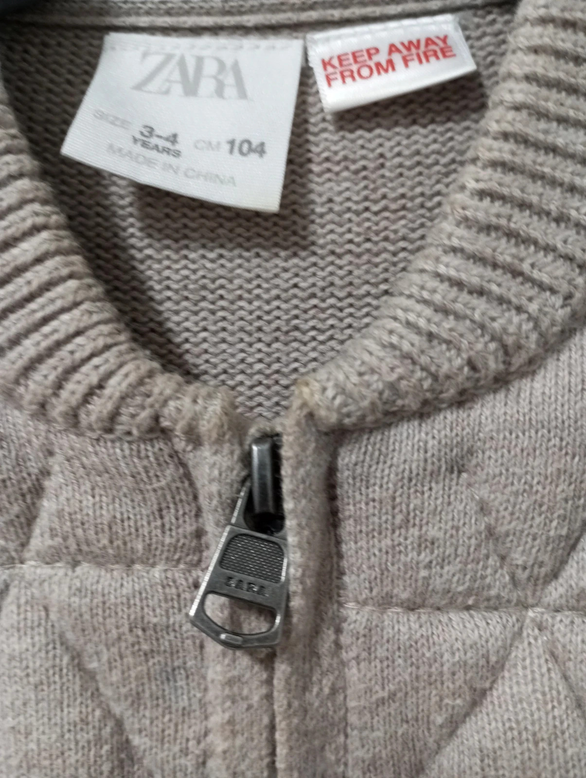Chaquetita de punto zara – Zara – taille 4 ans / 104 cm 3