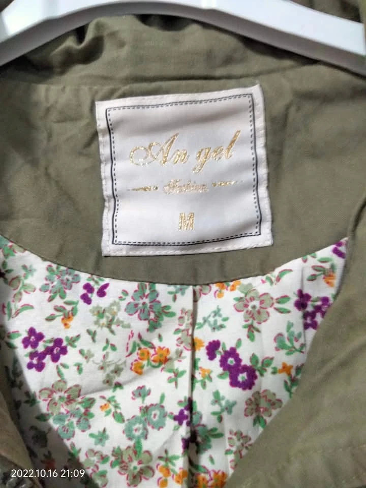 Chaqueta verde – Angel – taille M / 38 / 10 3