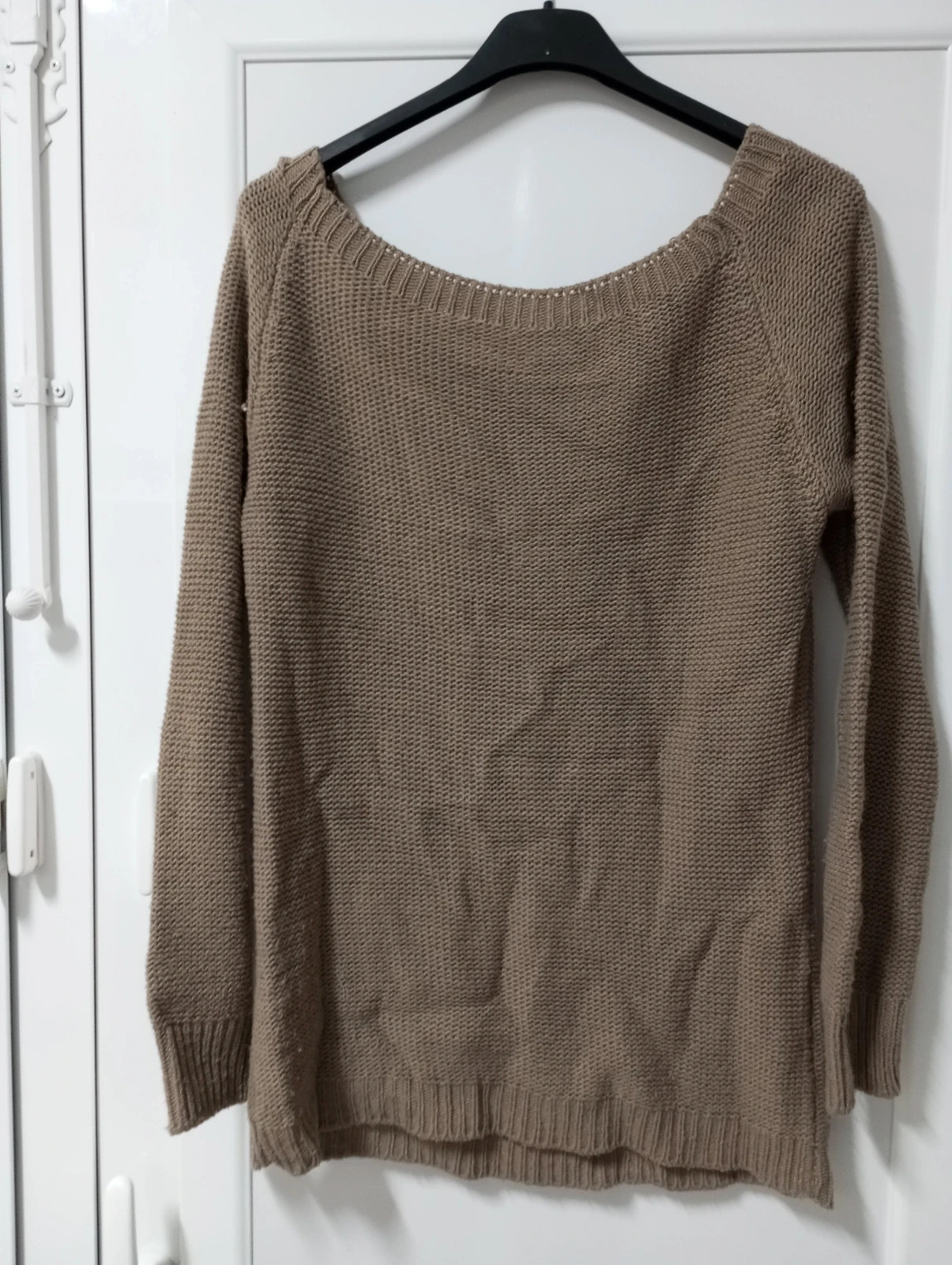 Jersey "Escamas" Italy Moda - Talla M - Color Tostado – MODA – taille M / 38 / 10 2