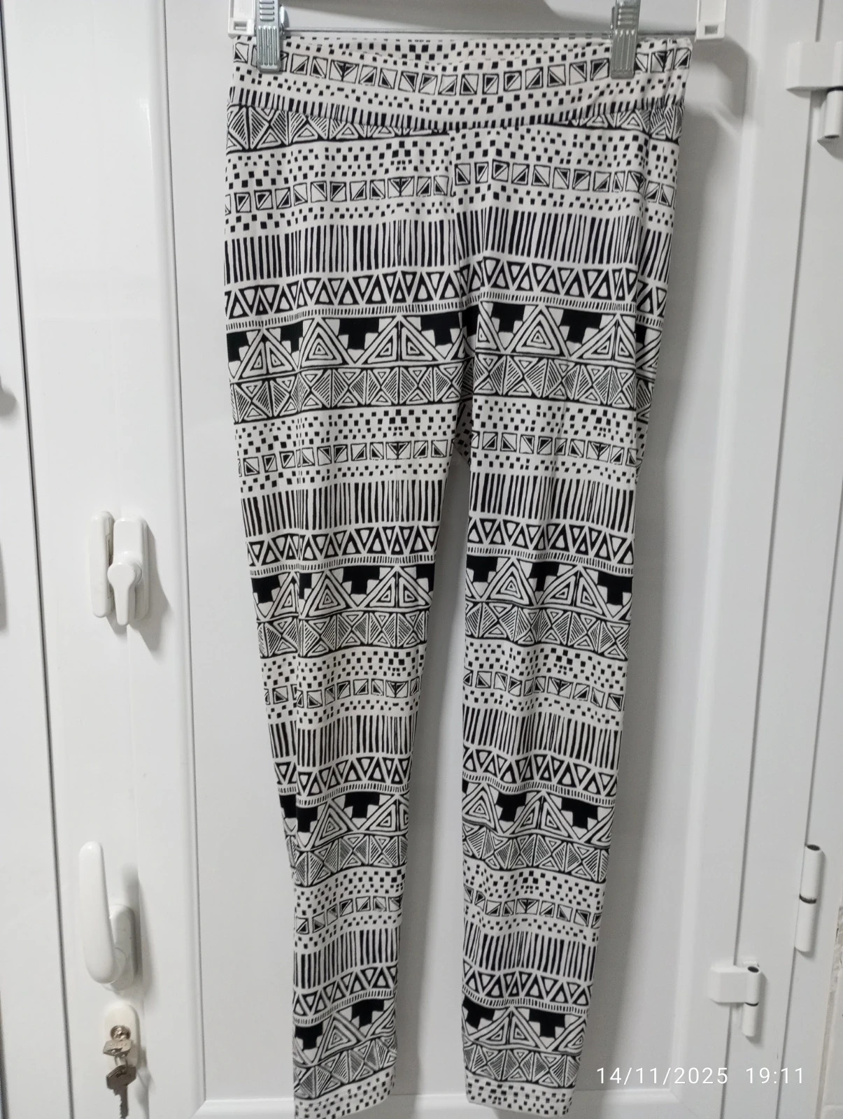 Leggings Geométricos Stradivarius - Talla S – Stradivarius – taille S / 36 / 8