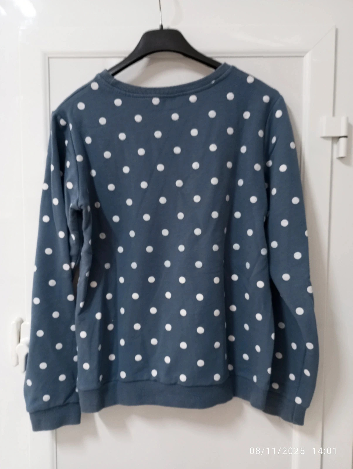 Sudadera Azul Lunares "LOVE" - Kelrebec - Talla M – Kelrebec – taille M / 38 / 10 2