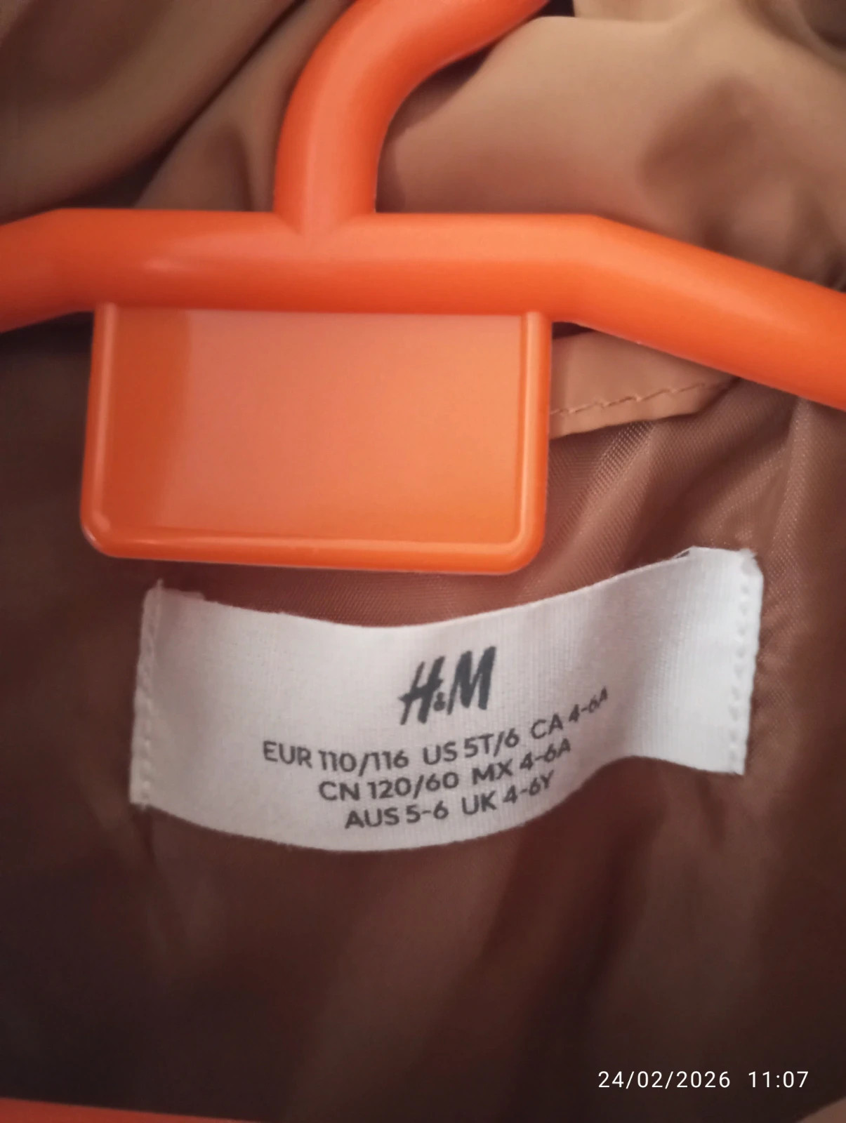 Chaleco niño nuevo – H&M – taille 6 ans / 116 cm 3