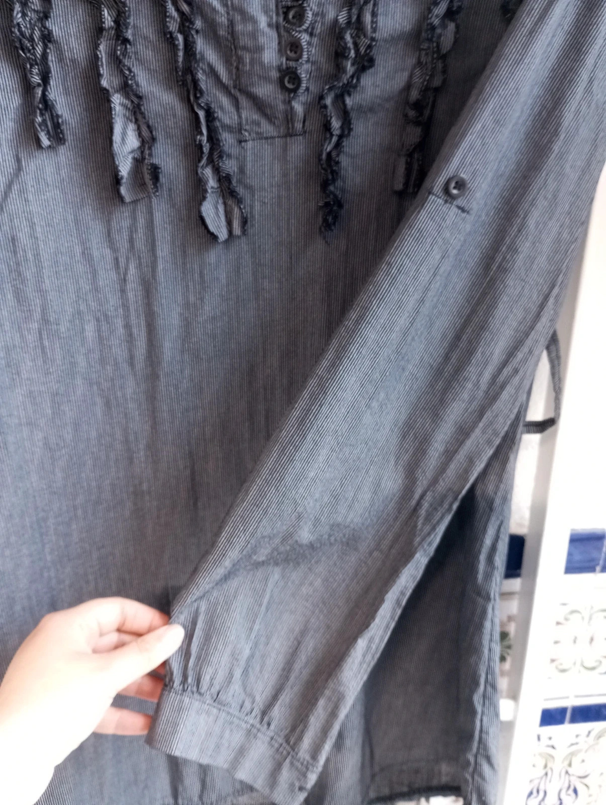 Blusa larga de rayas – Italy Moda – taille M / 38 / 10 4