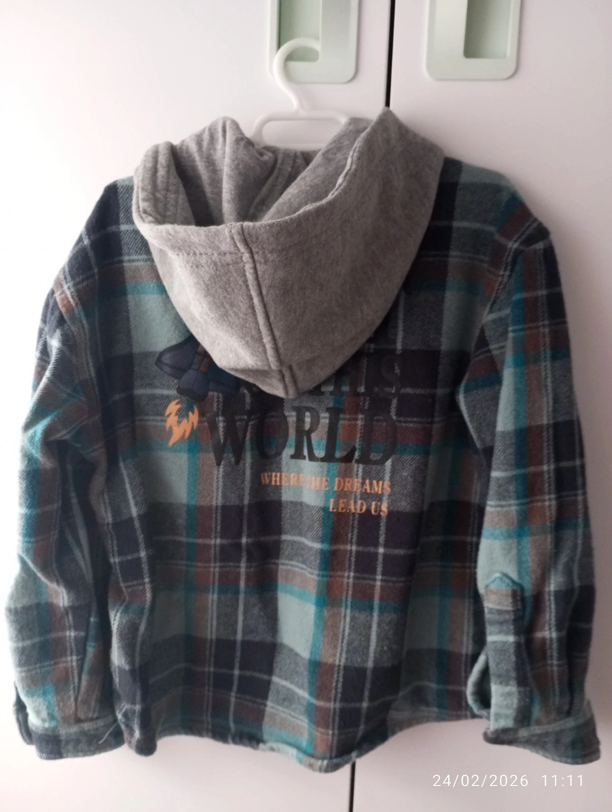 Sobre camisa cuadros – Sfera – taille 4 ans / 104 cm 2