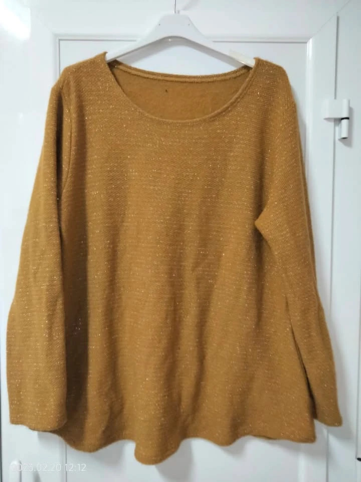 Jersey brillo dorado