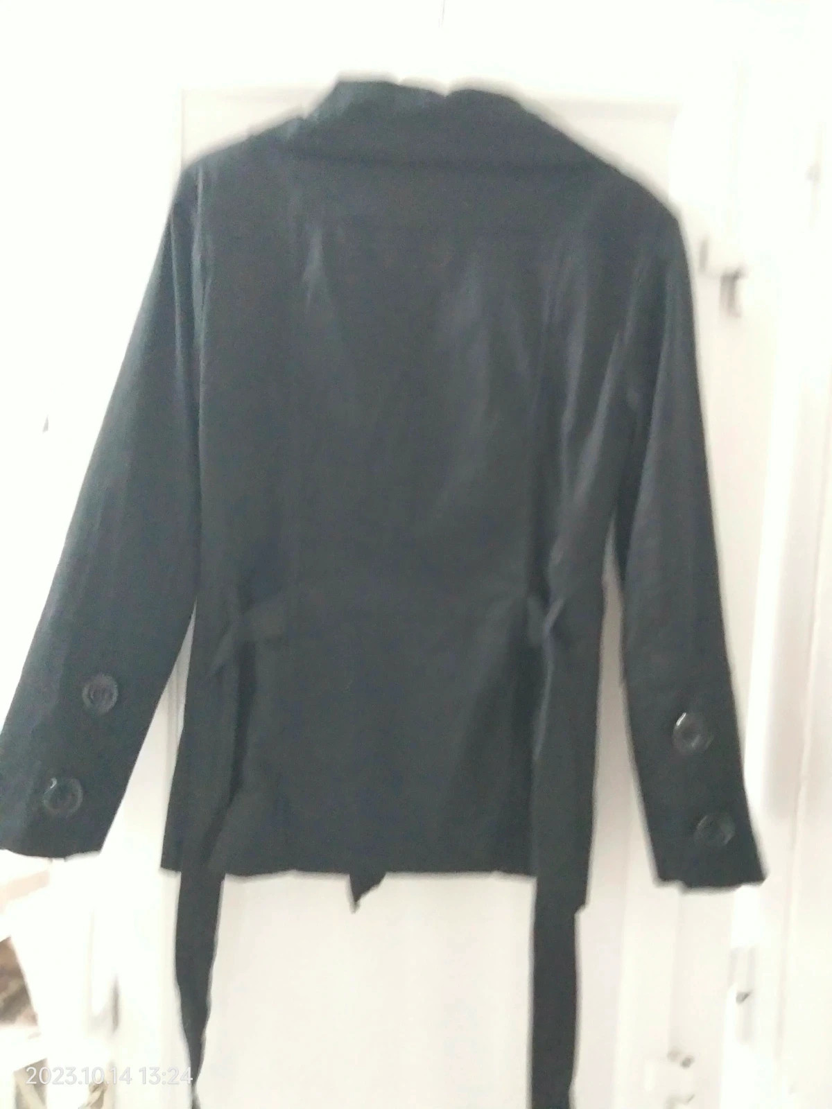 Gabardina negra – Italy Moda – taille M / 38 / 10 2