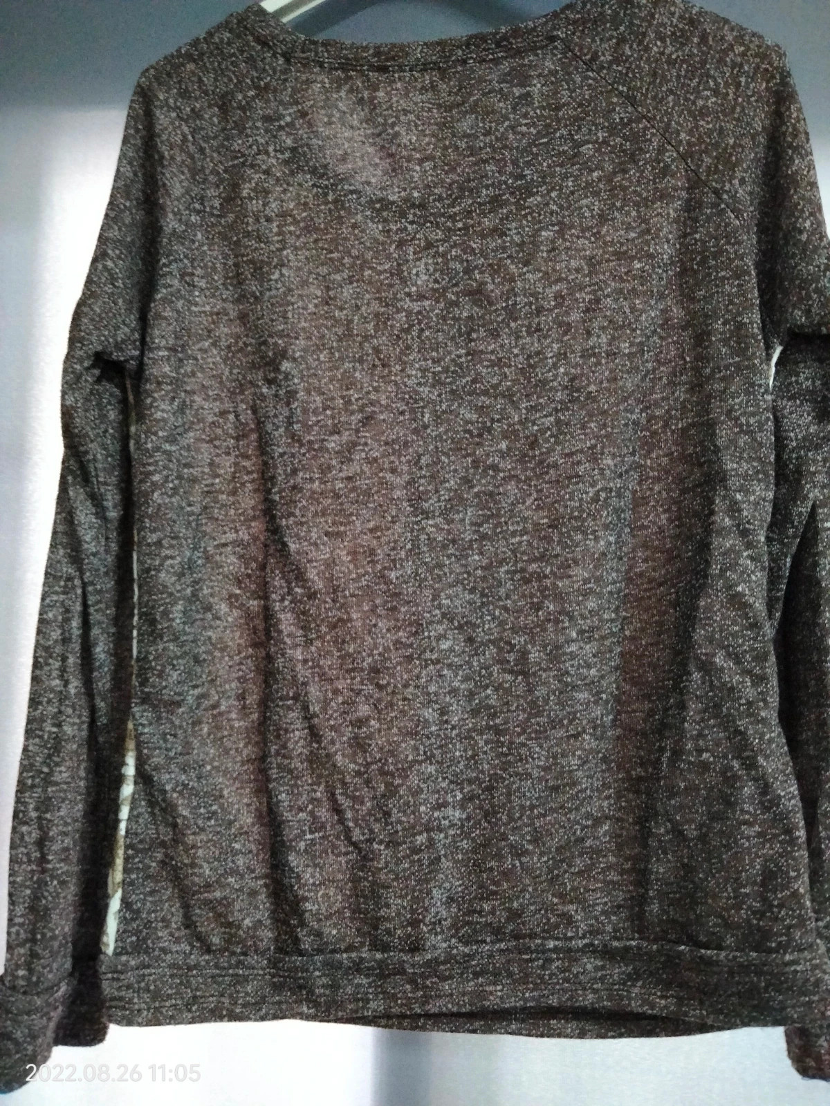 Jersey marrón y beig – Italy Moda – taille L / 40 / 12 4