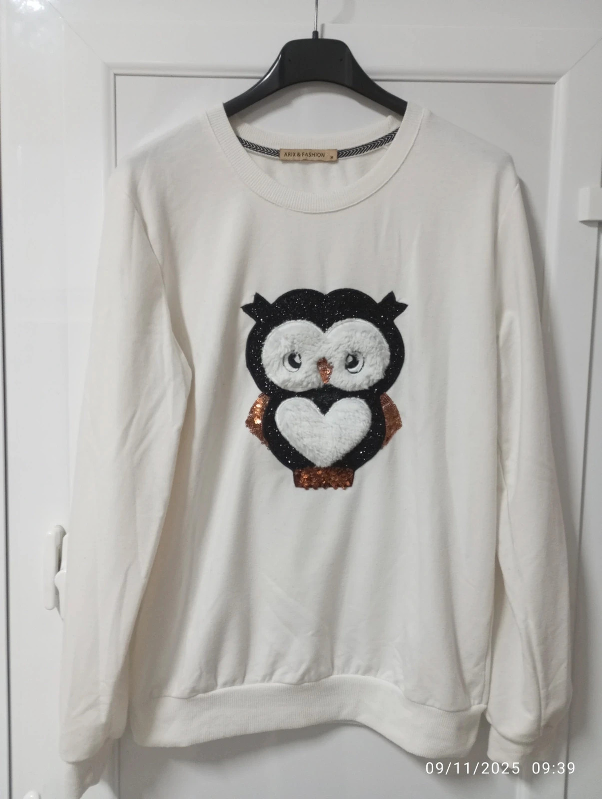Sudadera búho – Arix & Fashion – taille M / 38 / 10 3