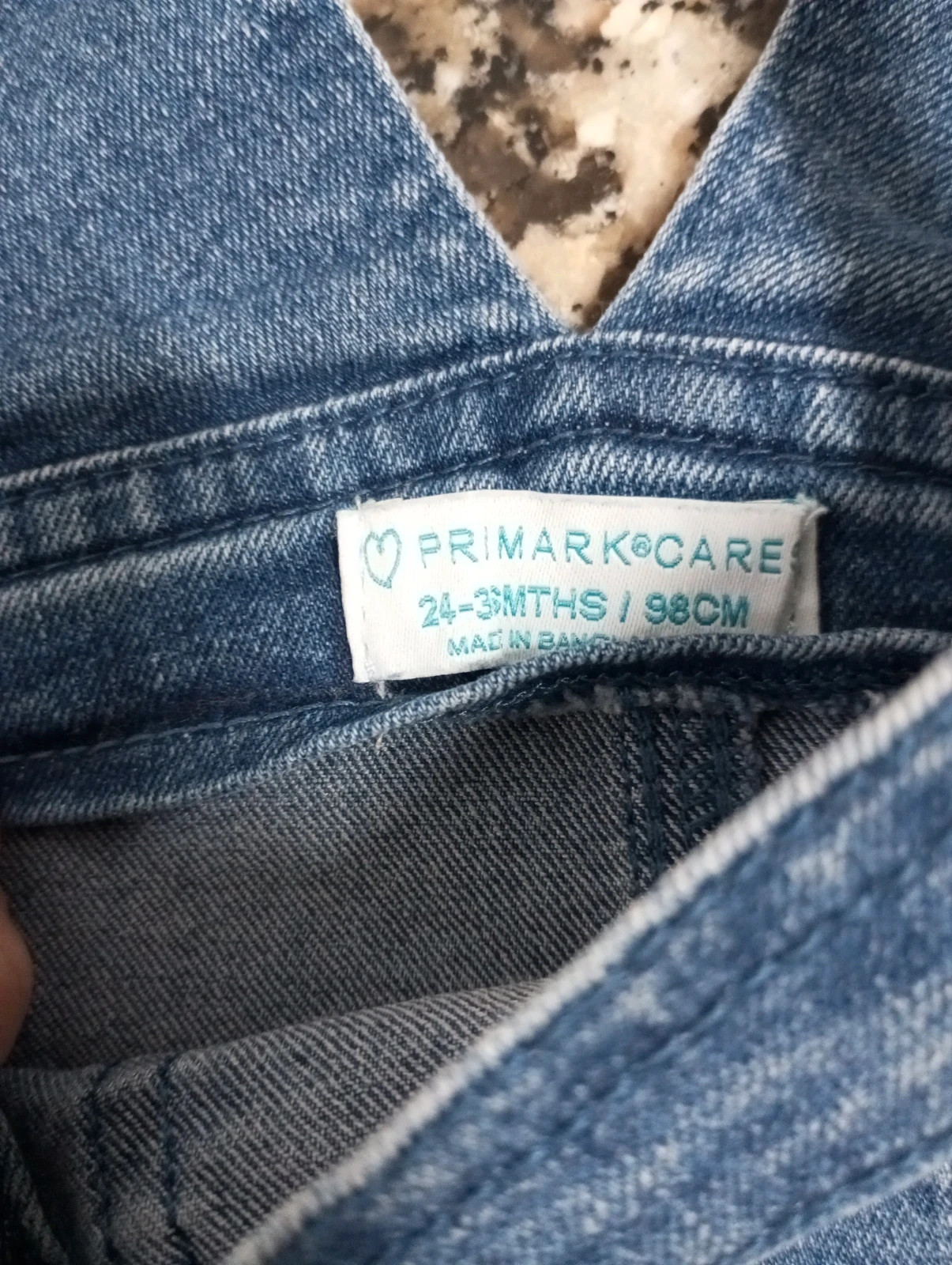 Peto vaquero Primark - Talla 98 (3 años) nuevo a estrenar – Primark – taille 3 ans / 98 cm 3