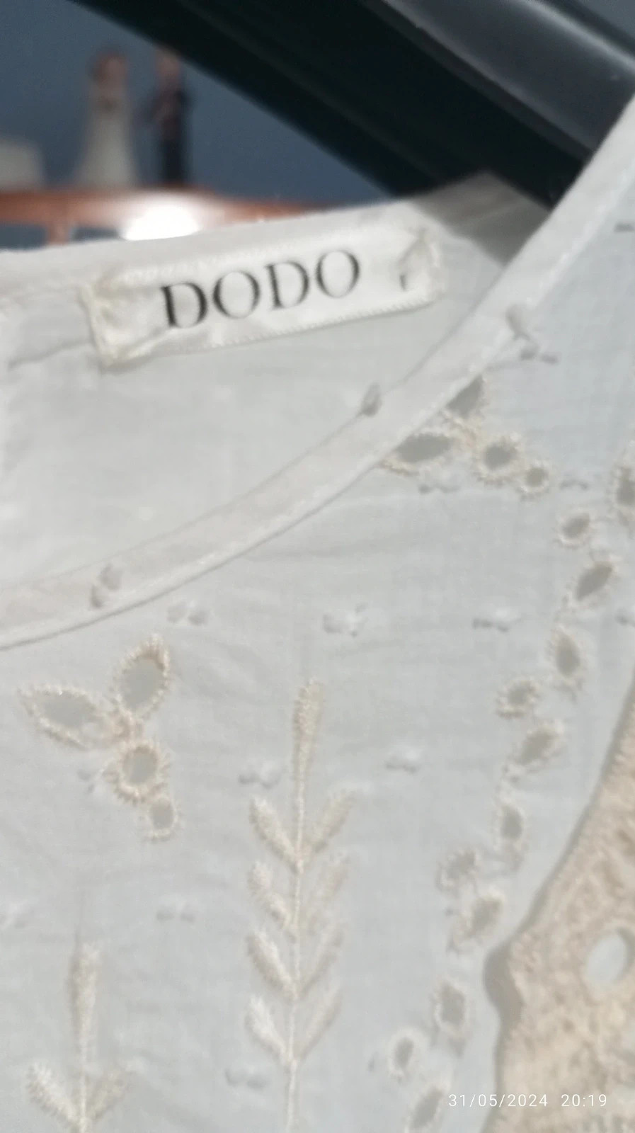 Blusa bordada – DoDo – taille L / 40 / 12 3