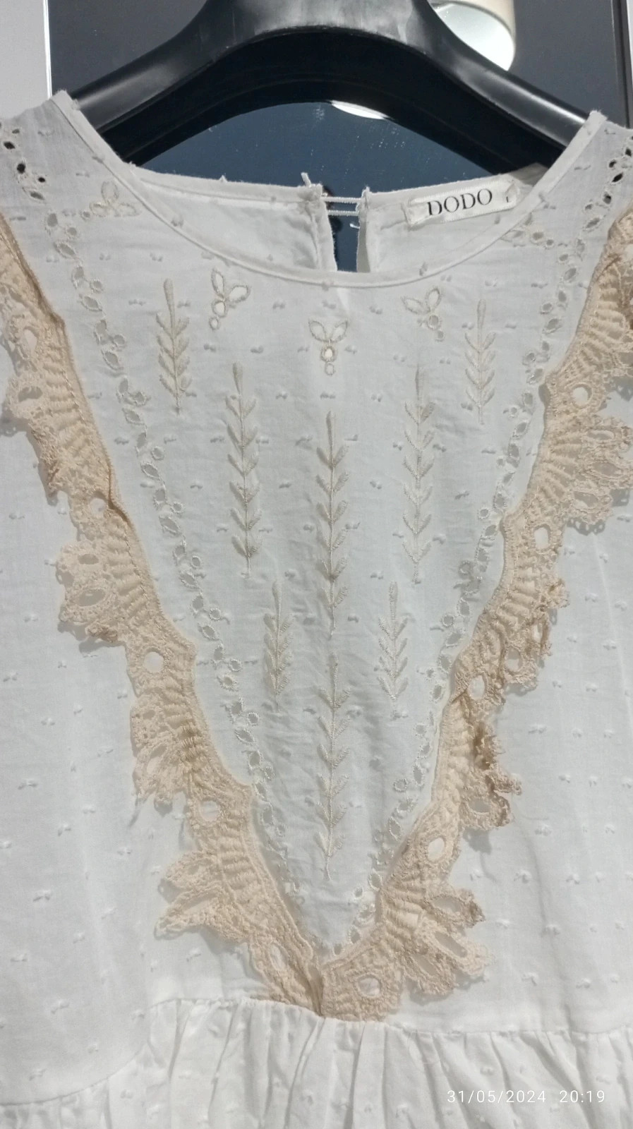 Blusa bordada – DoDo – taille L / 40 / 12 2