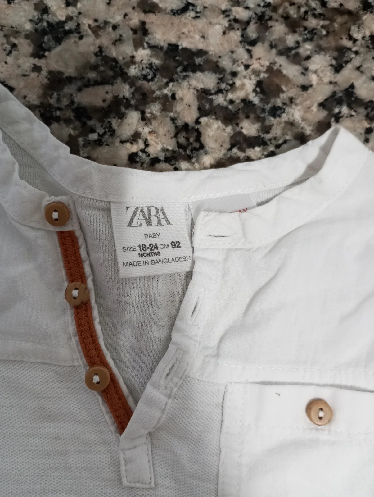Camiseta panadera zara Lino & Algodón – Zara – taille 24-36 mois / 92 cm 2