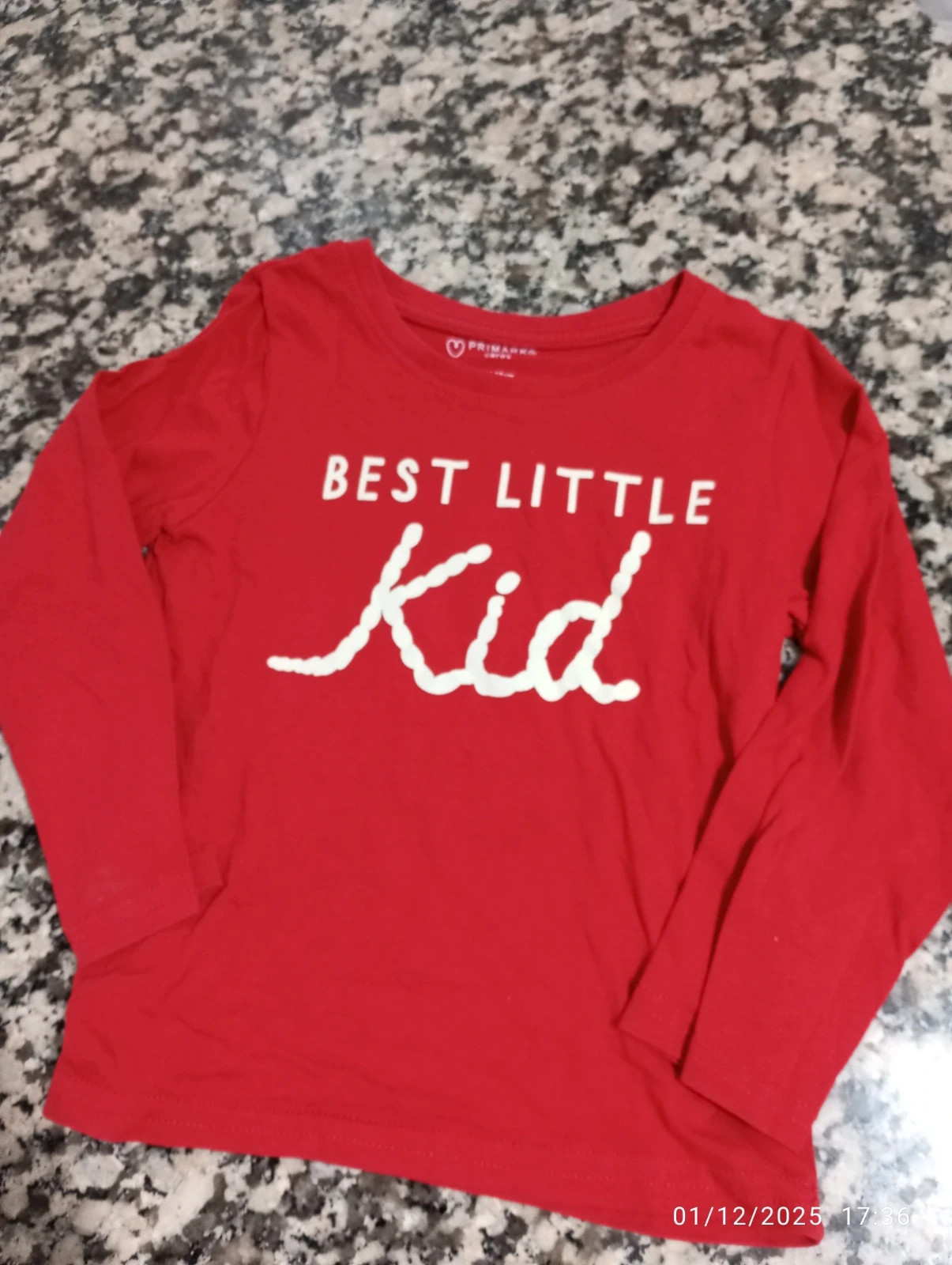 Dos camisetas manga larga – Primark – taille 3 ans / 98 cm 2