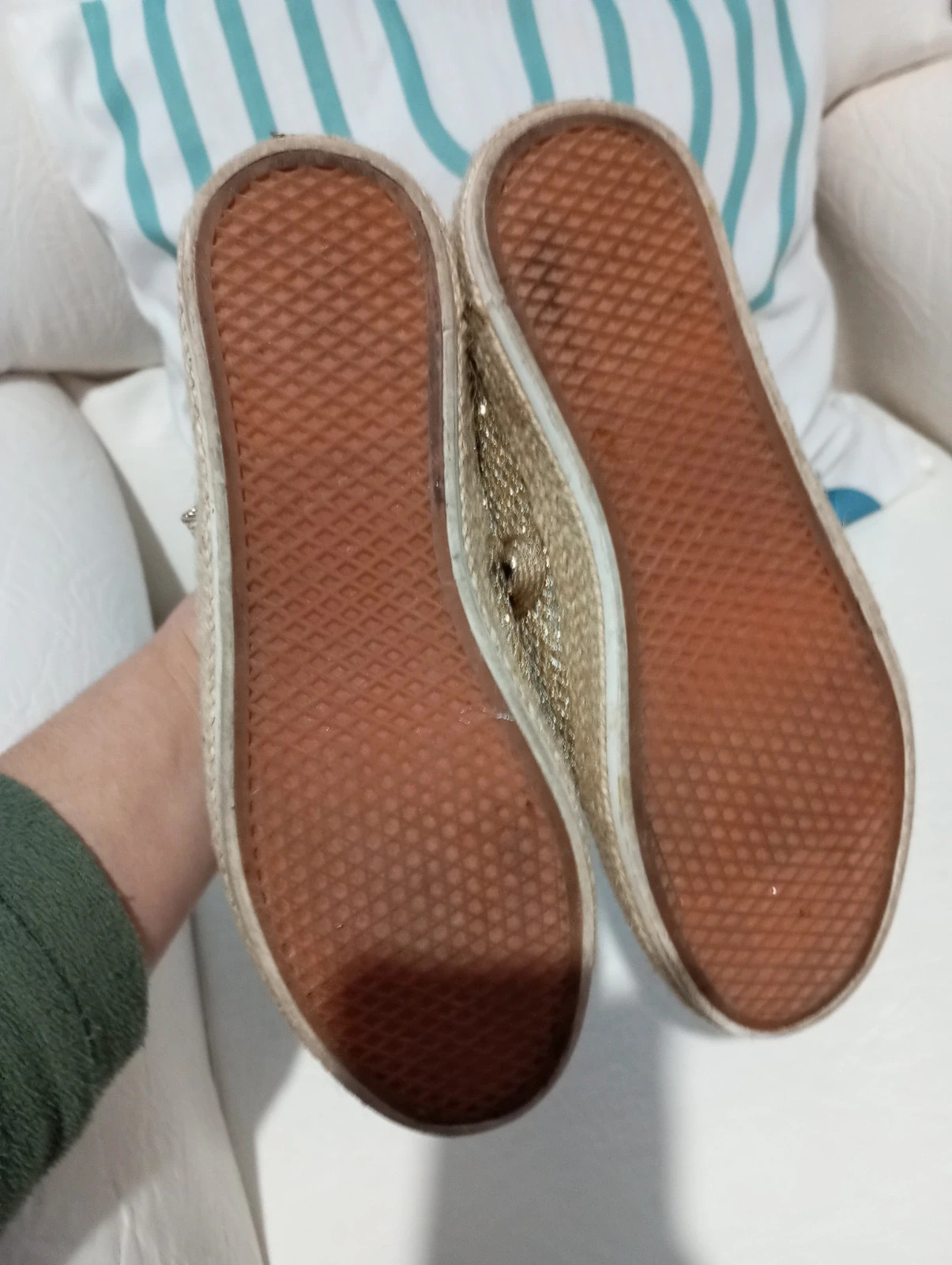 Zapatillas doradas – Buddy – taille 37 4