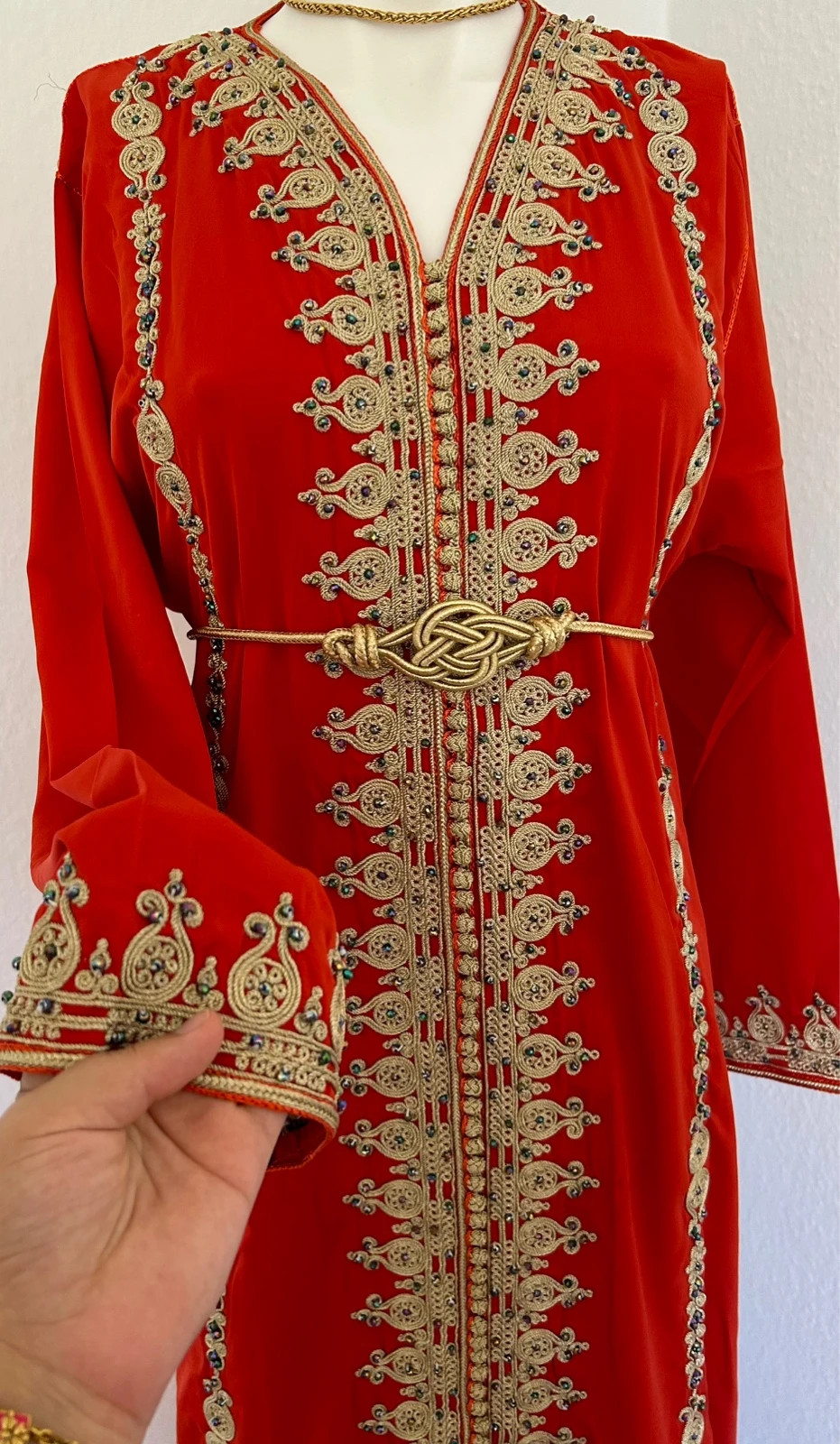 Caftan avec ceinture L/XL – caftan – taille XL / 42 / 14 2