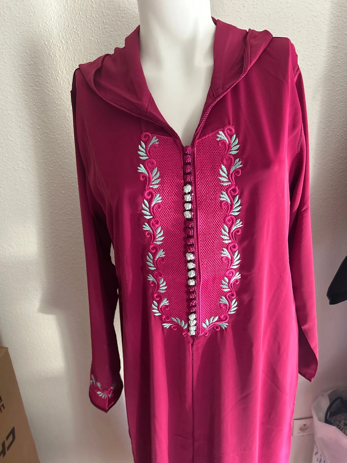 Jellaba crêpe de soie tendance – Jellaba – taille L / 40 / 12 2