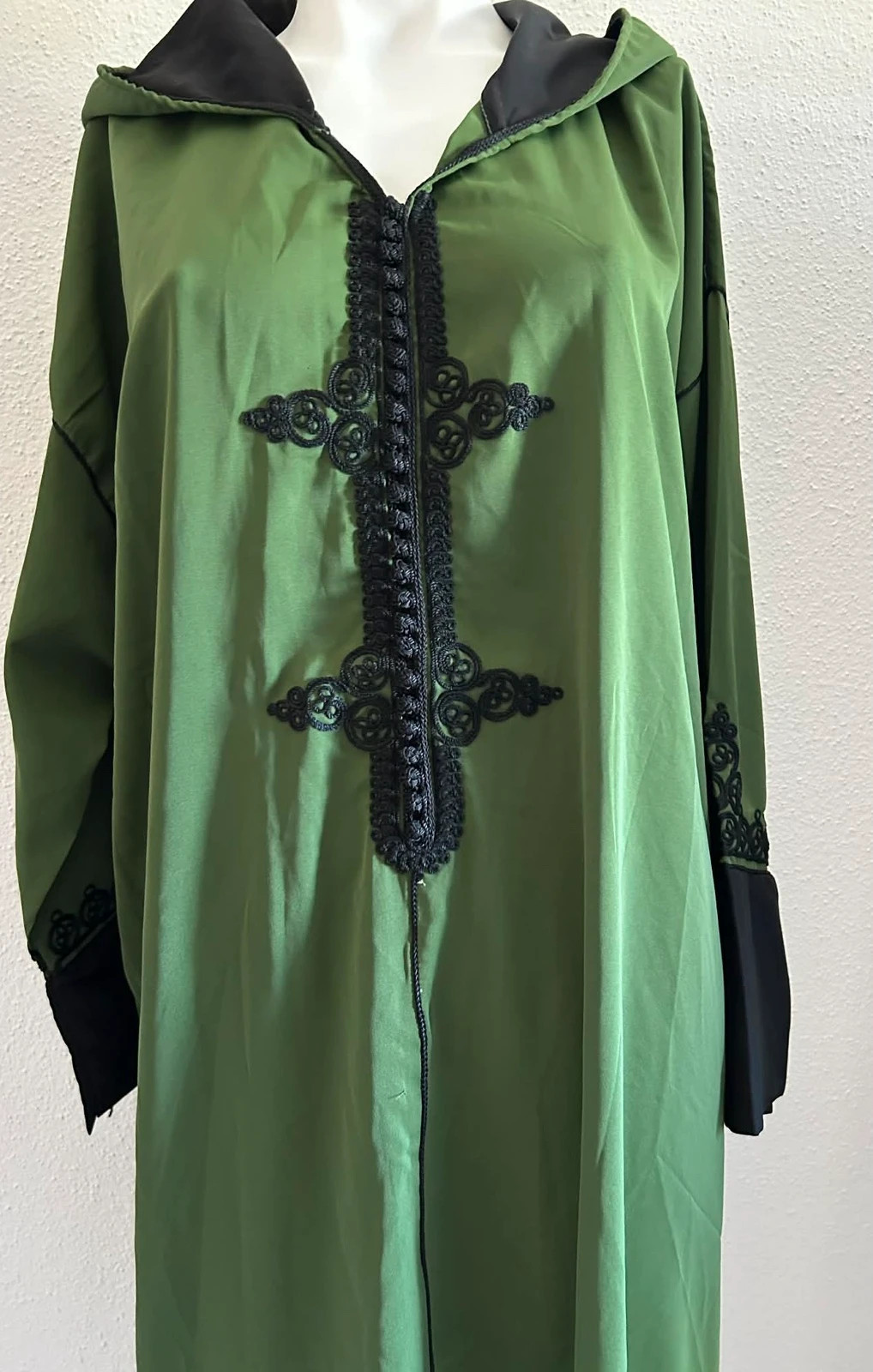 Jellaba makzania crepe de soie original – Jellaba – taille XXXL / 46 / 18 2