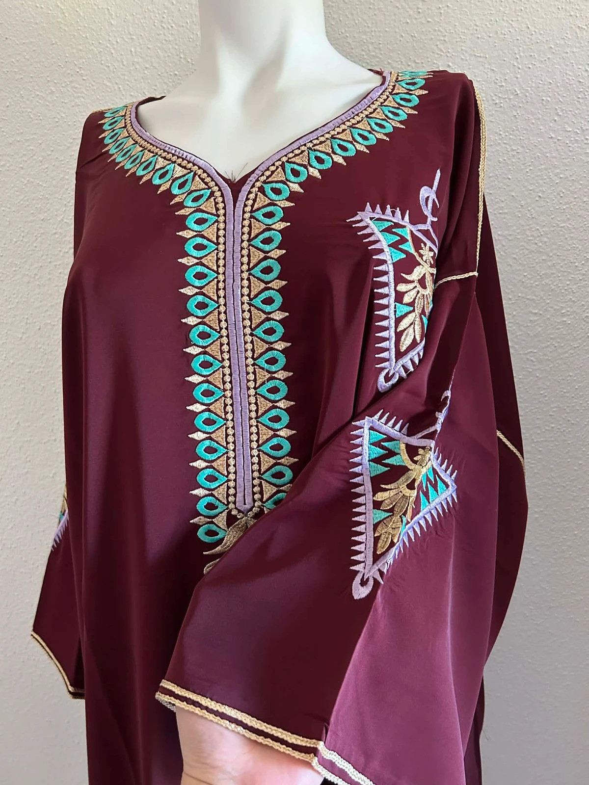 Gandora khanjar crêpe de soie original – Gandora – taille XXL / 44 / 16 2