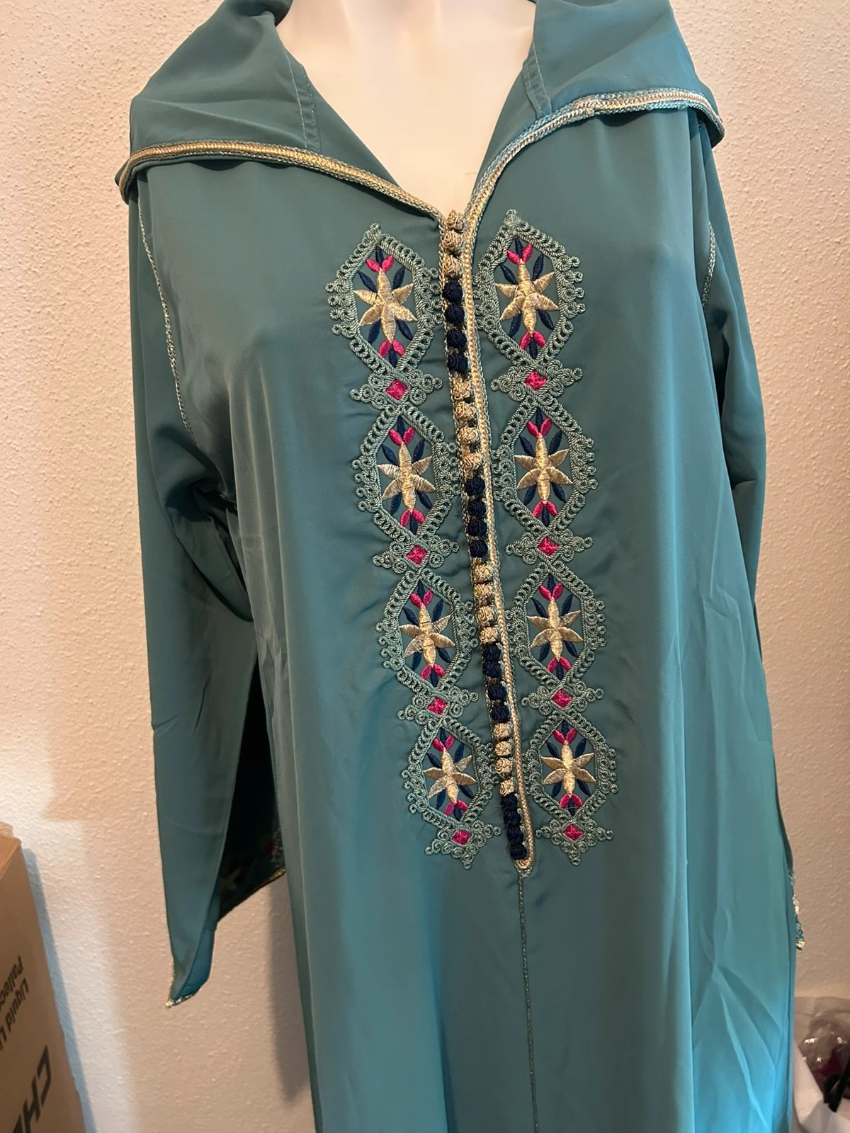 Jellaba crêpe de soie original M/L – Jellaba – taille L / 40 / 12 2