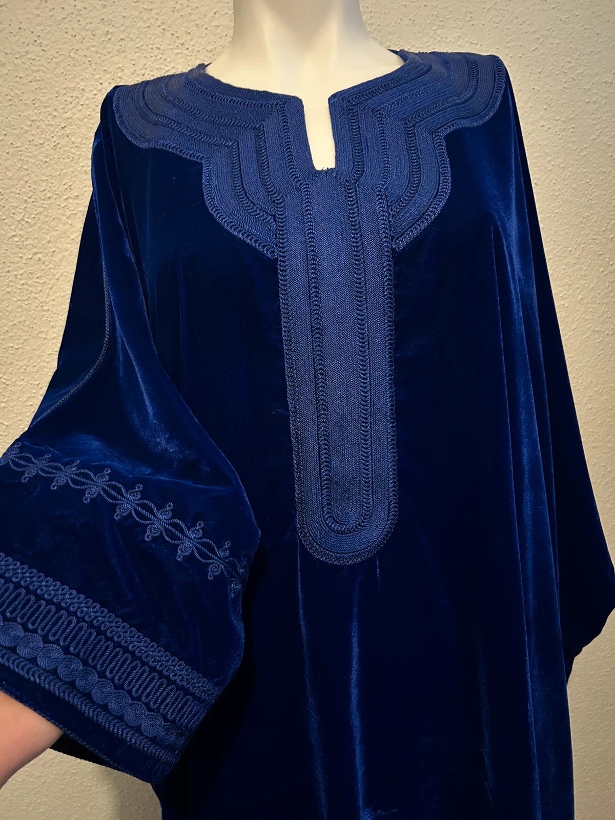 Caftan velours tendance prix ferme – caftan – taille Taille unique 2