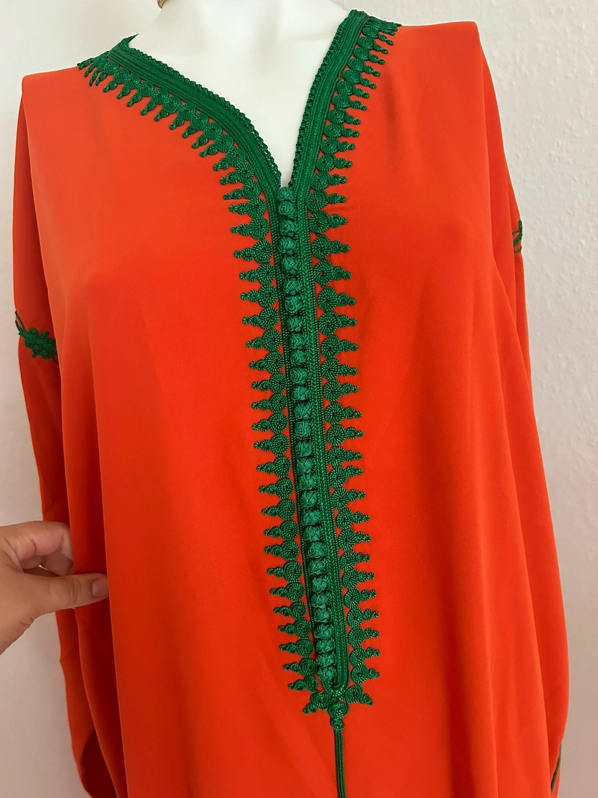 Caftan crêpe coria tendance prix ferme – Tendance – taille XXL / 44 / 16 2