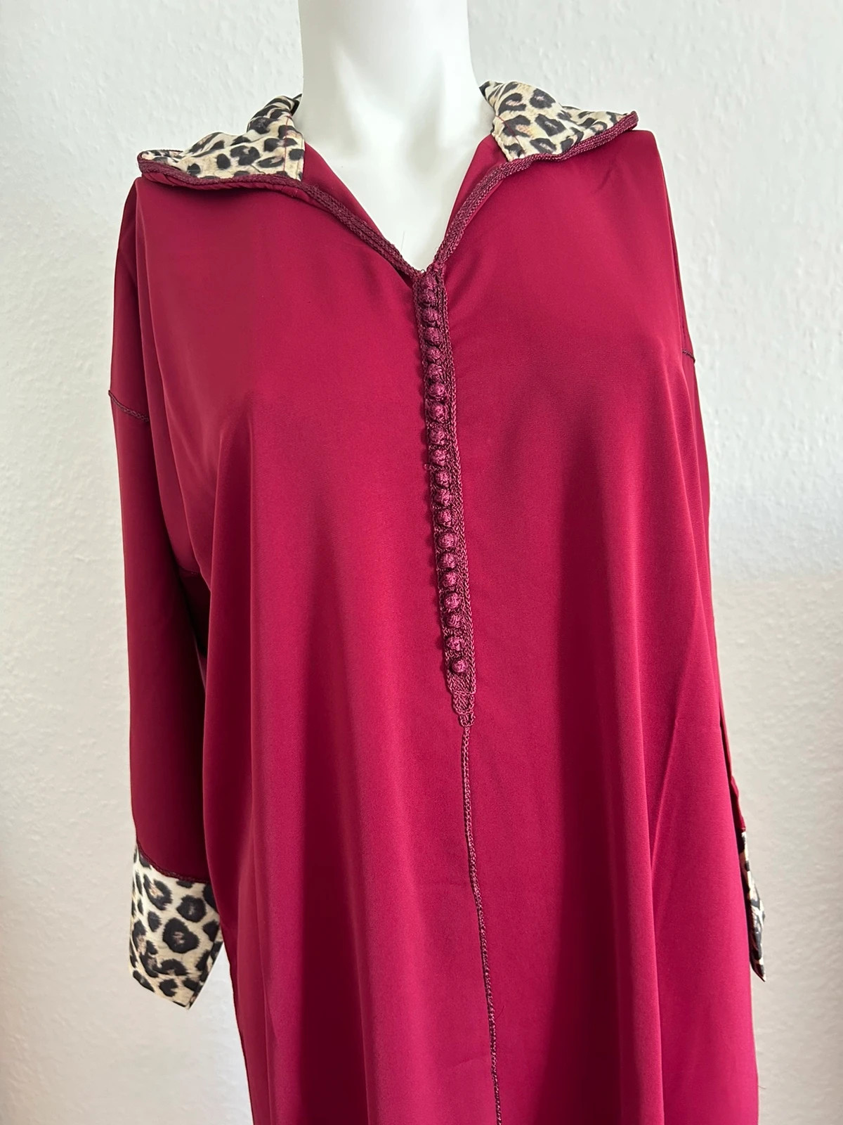 Jellaba léopard tendance haute qualité L/XL – Jellaba – taille L / 40 / 12 2