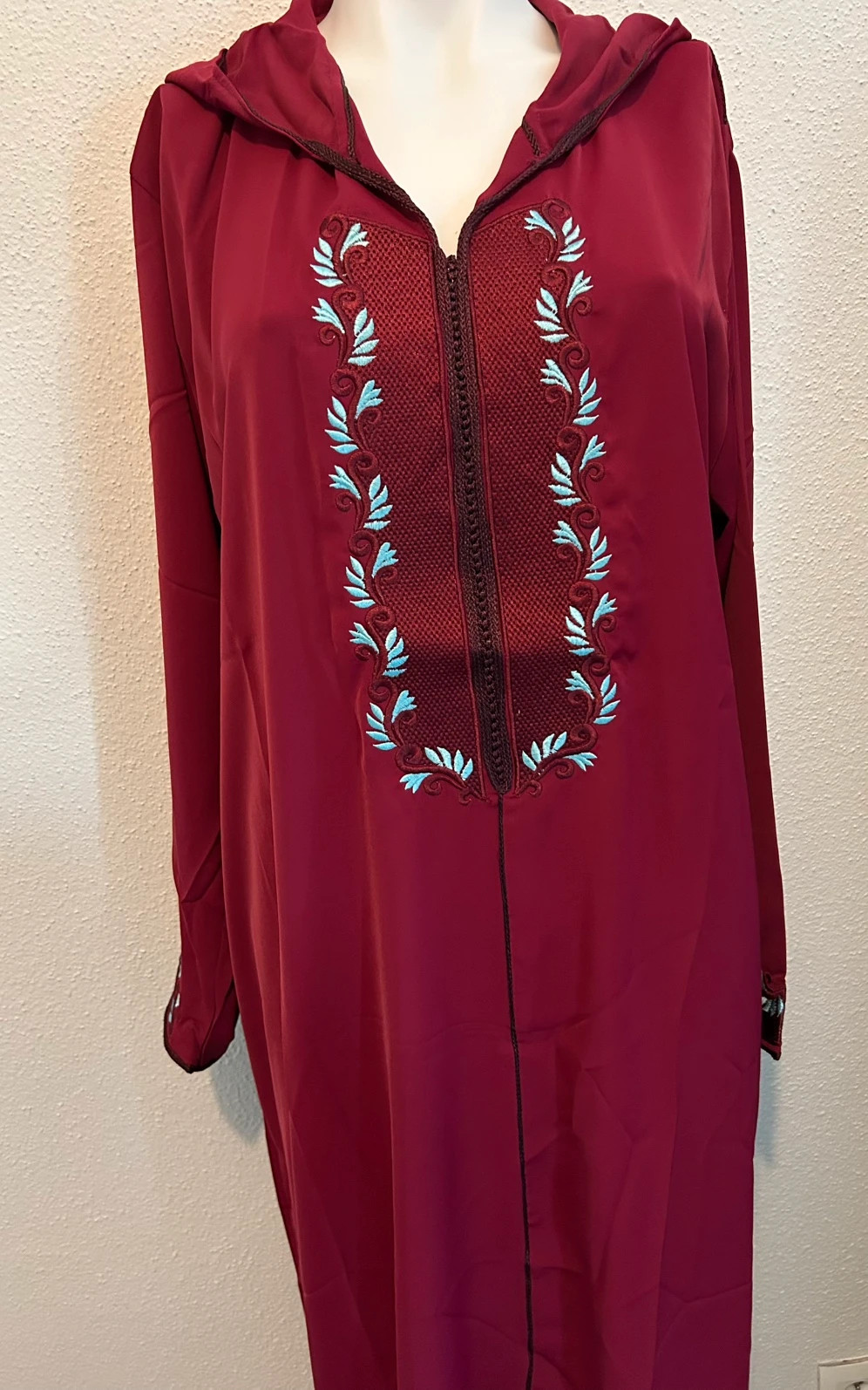 Jellaba crêpe de soie original – Tendance – taille XL / 42 / 14 2