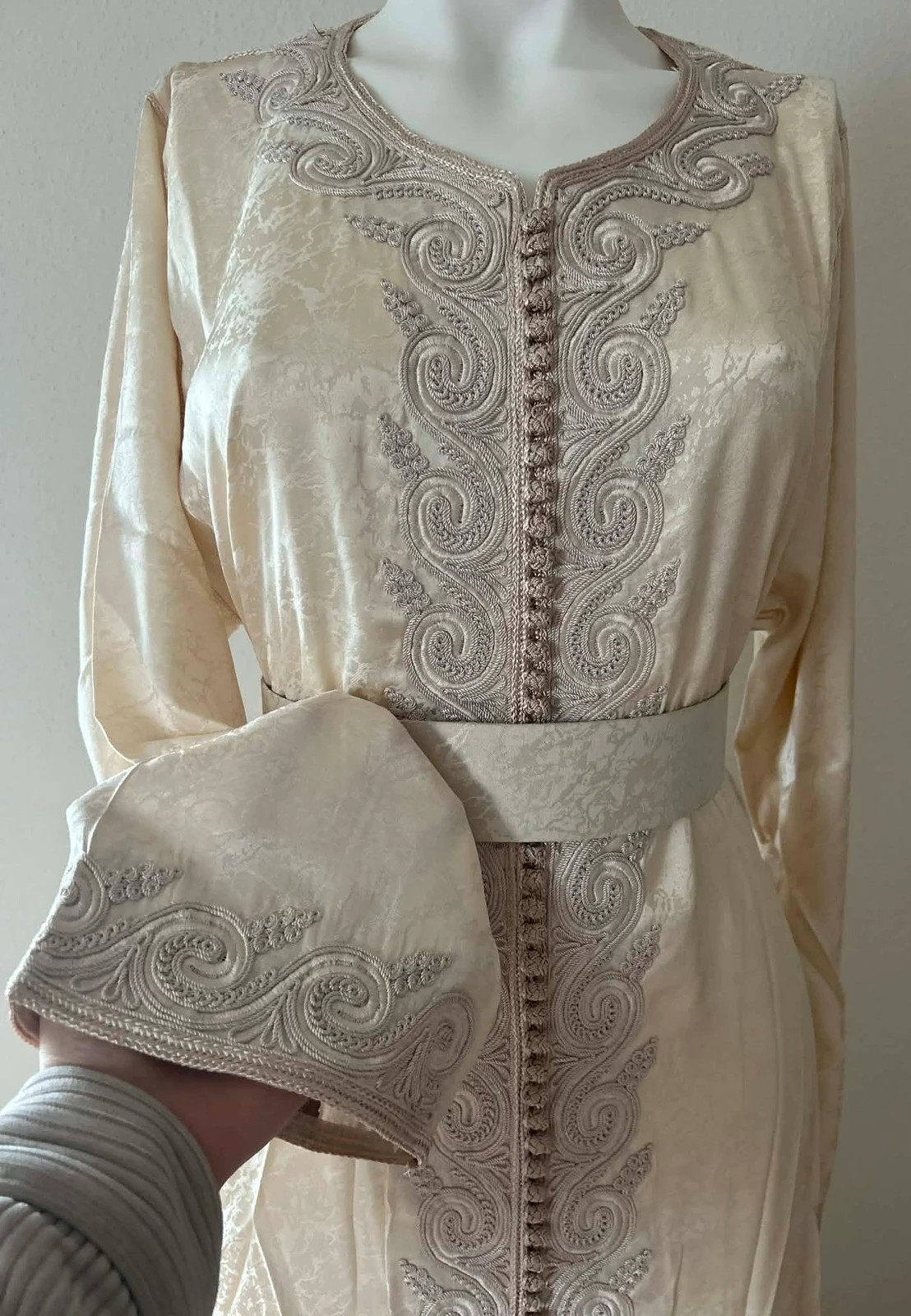 Caftan kemja tendance avec ceinture – Tendance – taille XL / 42 / 14 2