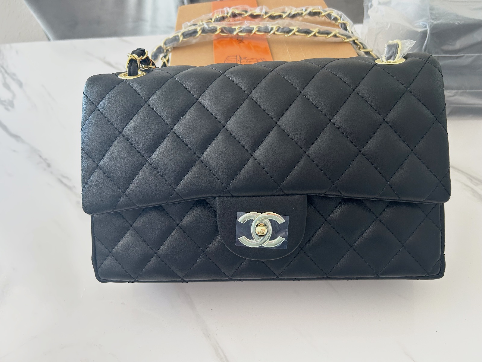 Sac noir élégant et intemporel 🖤 Cuir d’origine  – Tendance 2