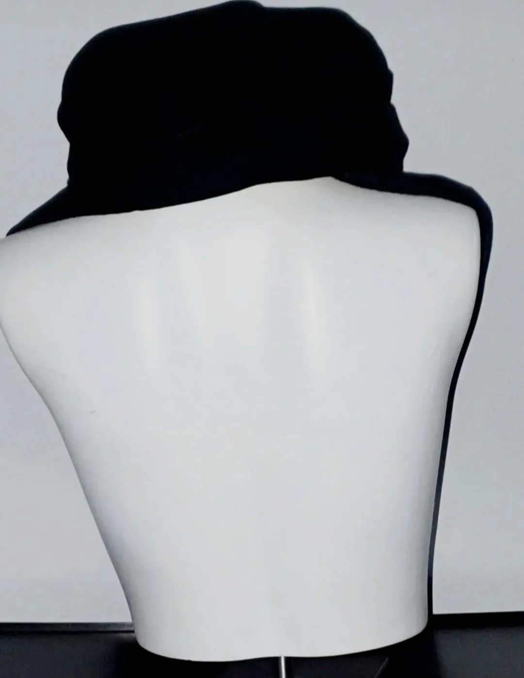 Snood polaire noir intérieur tout doux très chaud modèle unique  – Fait main – taille Taille unique 3