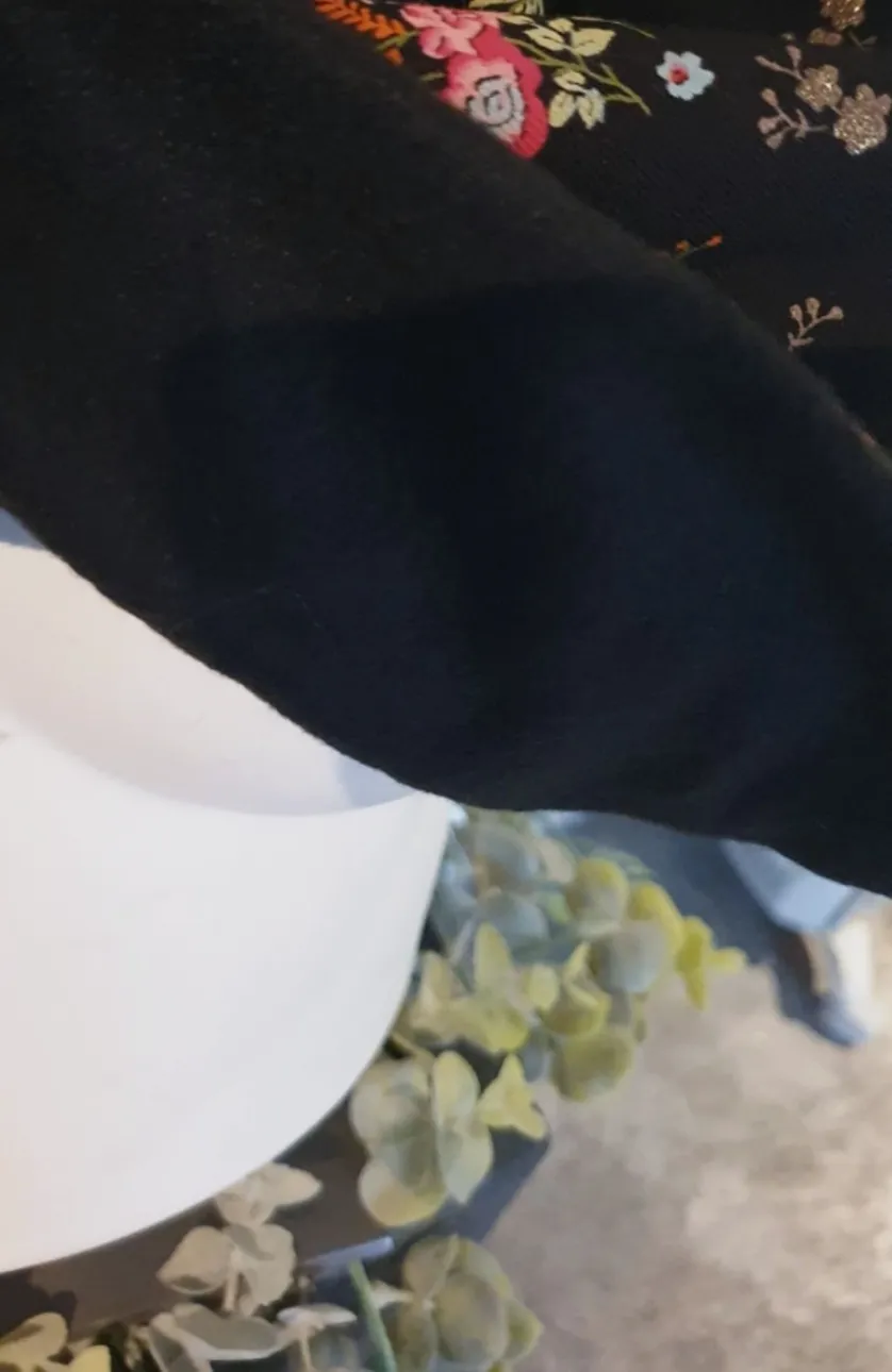 Snood polaire noir intérieur tout doux très chaud modèle unique fait main – Sans marque – taille Taille unique 2