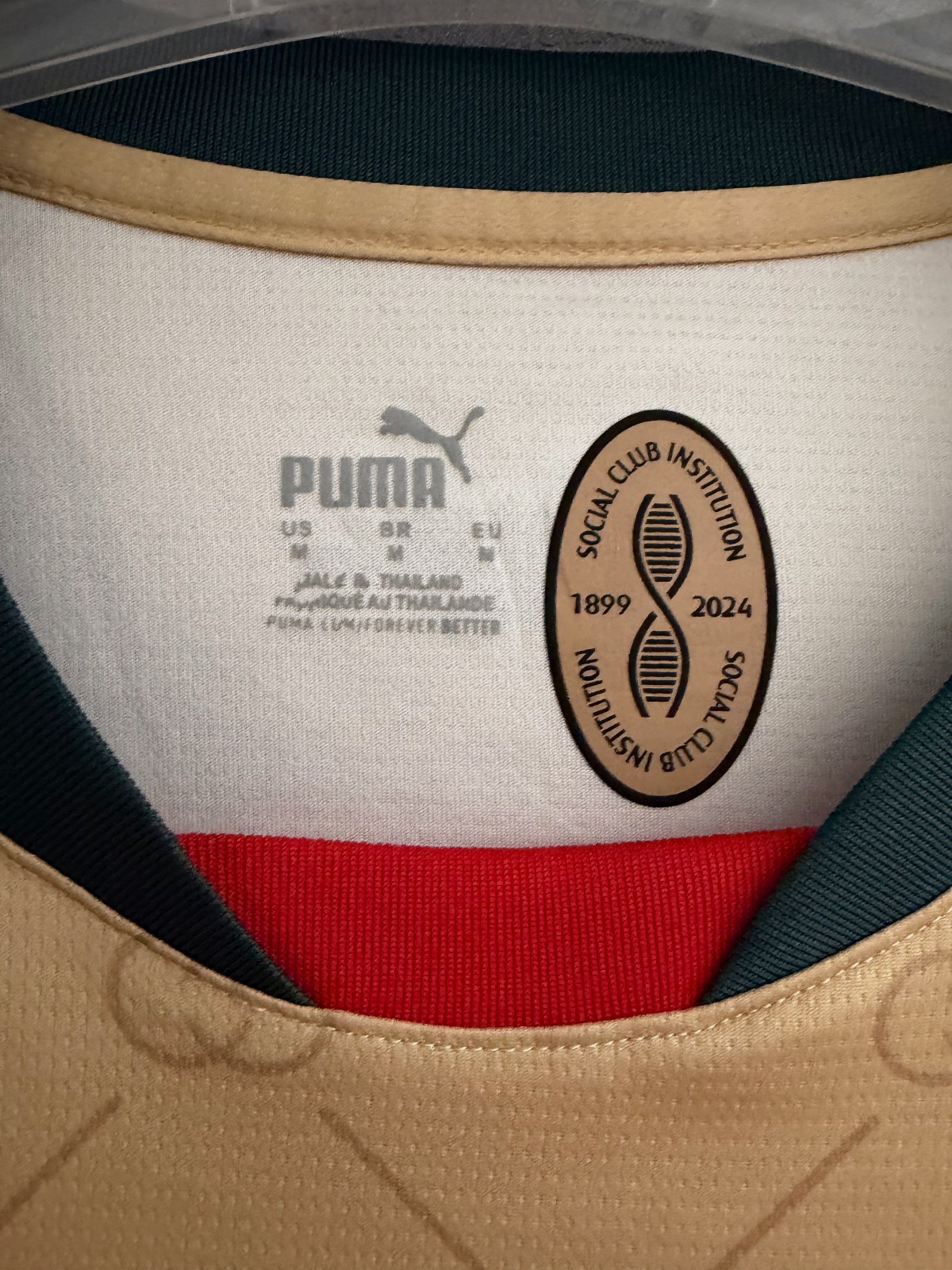 Maillot de football Puma AC Milan doré – Puma – taille S 3