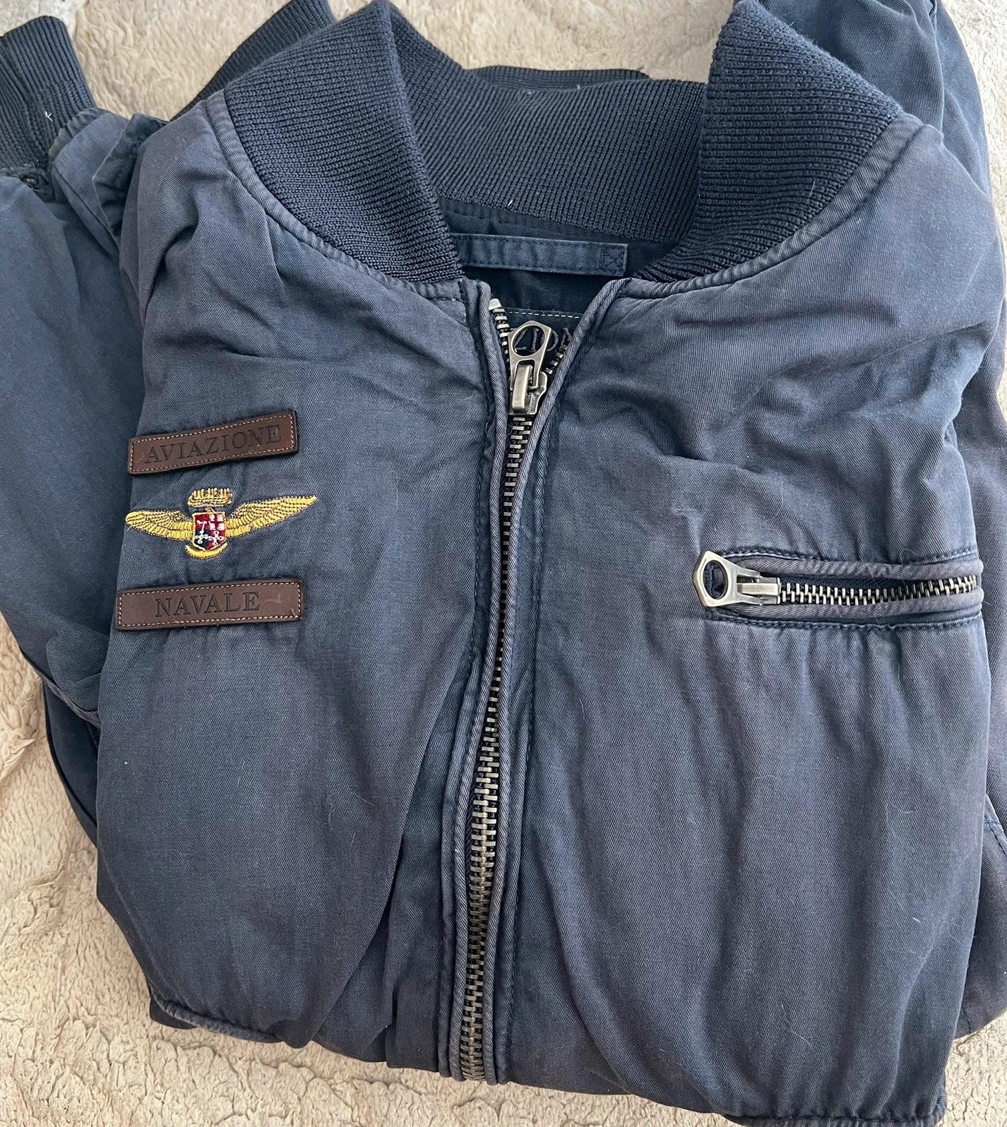 Veste bombers Aviazione naval taille M – Aviazione Navale – taille M 5