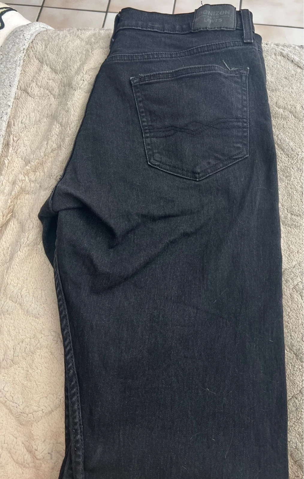 Jean Levi’s noir slim straight 44-46 – Levi's – taille W34 | FR 44 3