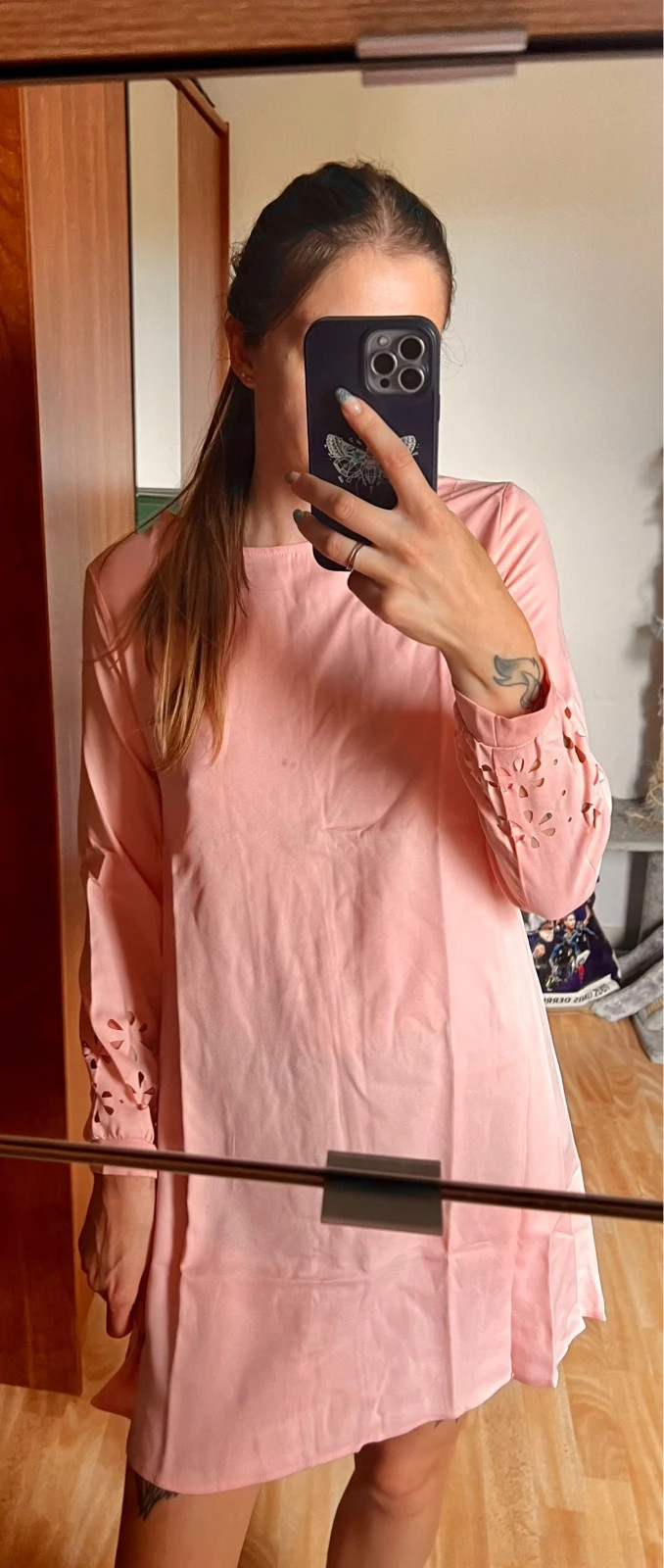 Robe rose – Boutique Parisienne – taille XS / 34 / 6