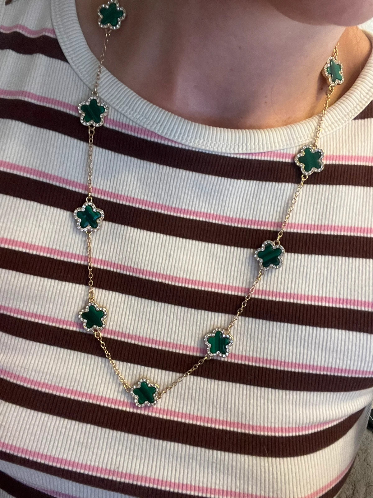 Collier fleurs – Boutique Parisienne