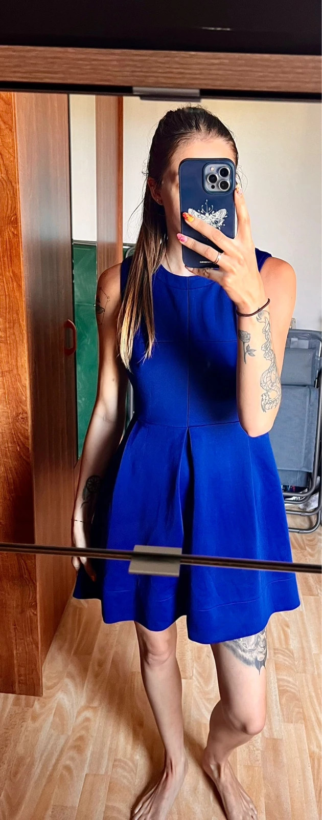 Robe bleu