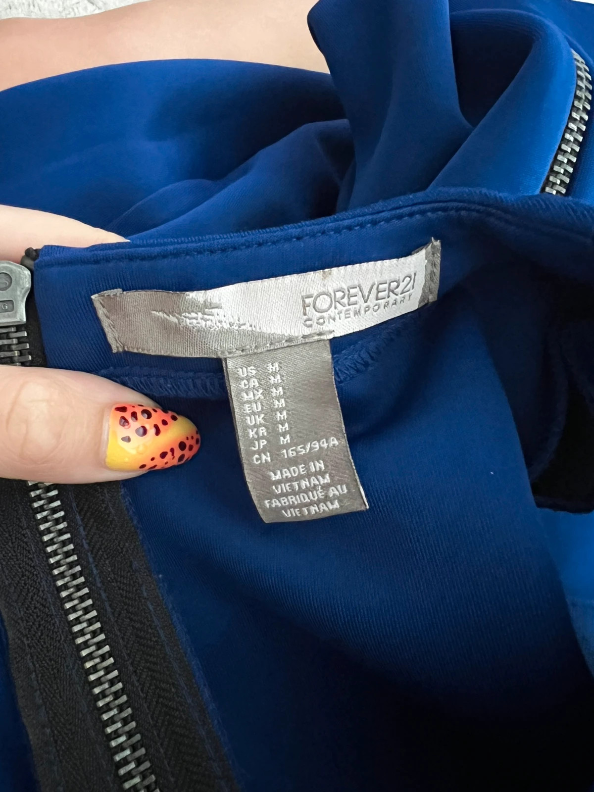 Robe bleu – Forever 21 – taille M / 38 / 10 4