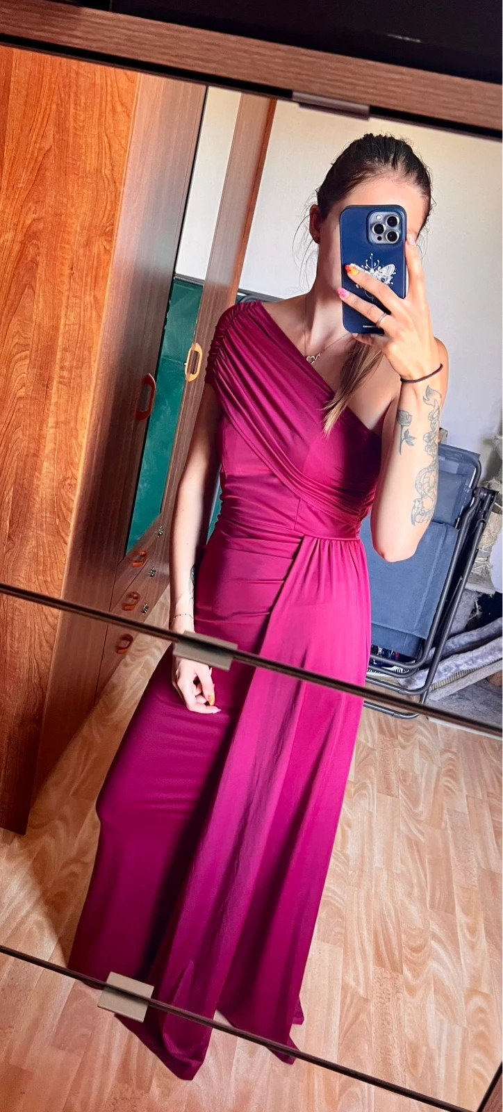 Robe longue Miss Ord avec traîne S – Miss Ord – taille S / 36 / 8 2