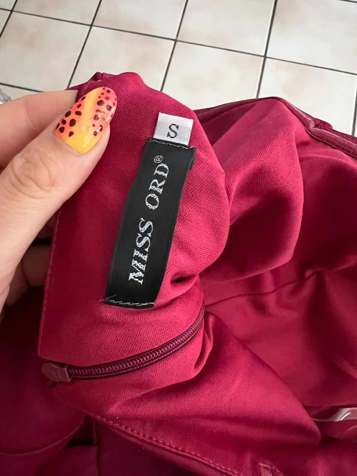 Robe longue Miss Ord avec traîne S – Miss Ord – taille S / 36 / 8 5