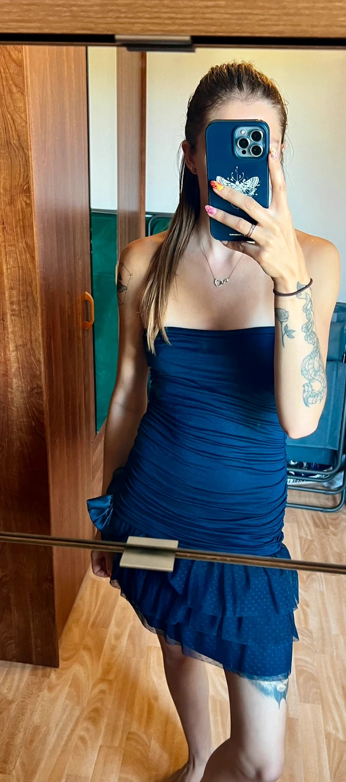 Robe bleu marine – Naf Naf – taille M / 38 / 10 3